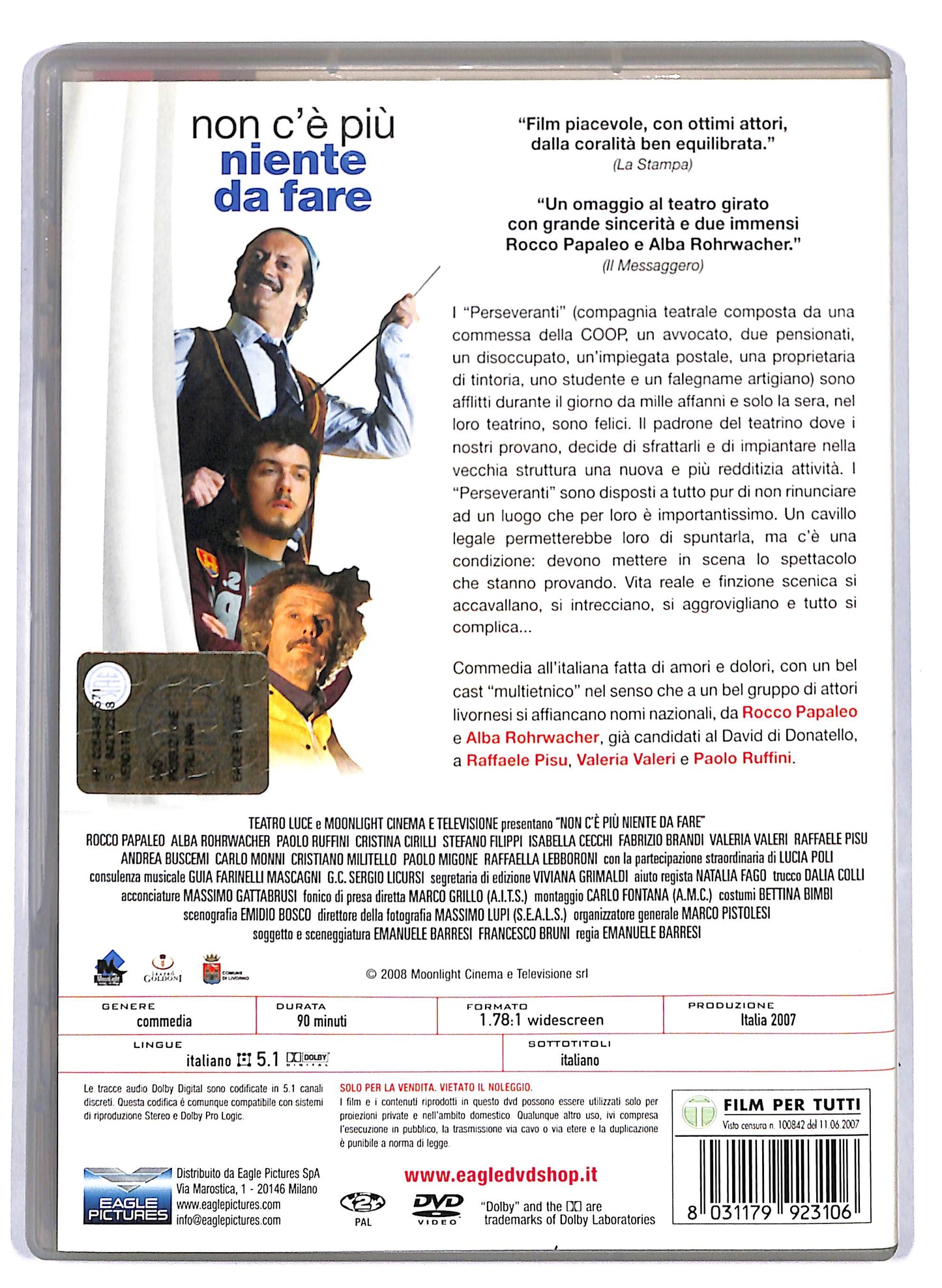 EBOND Non c'e piu niente da fare DVD D805449