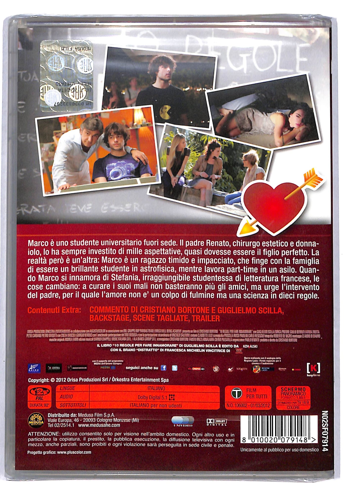 EBOND 10 regole per fare innamorare DVD D805462