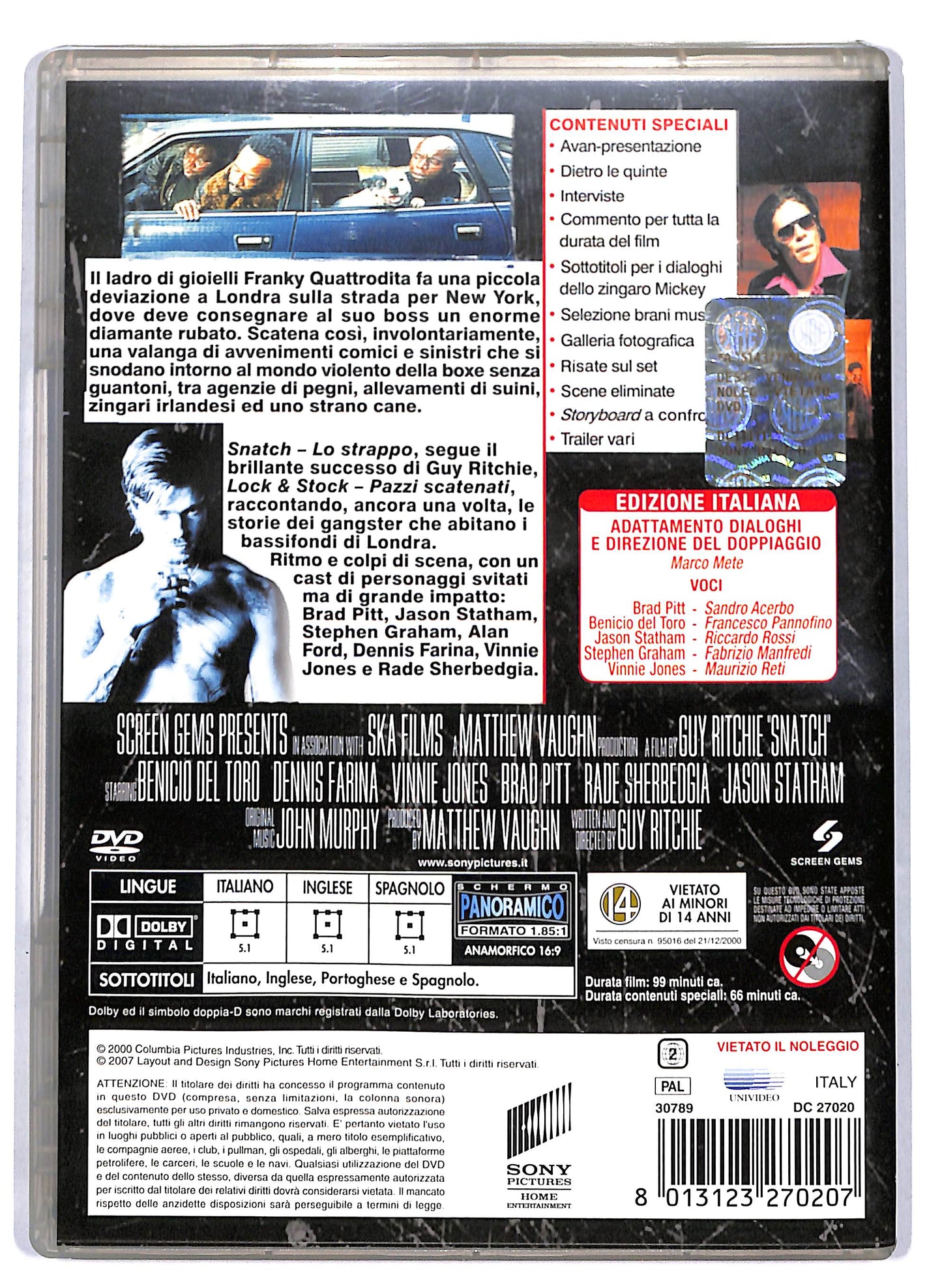 EBOND Snatch - Lo Strappo DVD D805540