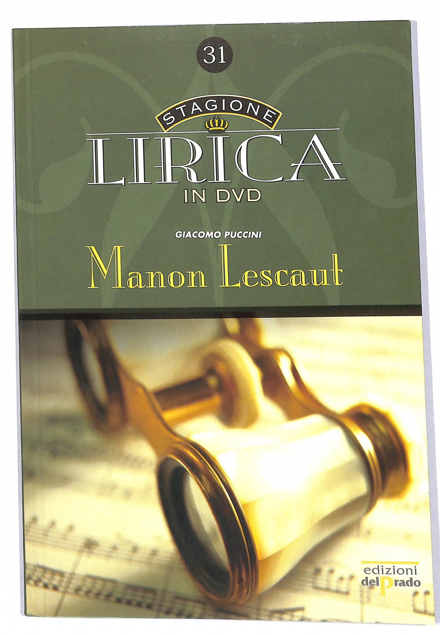 EBOND Opera Collection Manon Lescaut Puccini DVD + Fascicolo EDITORIALE D805608