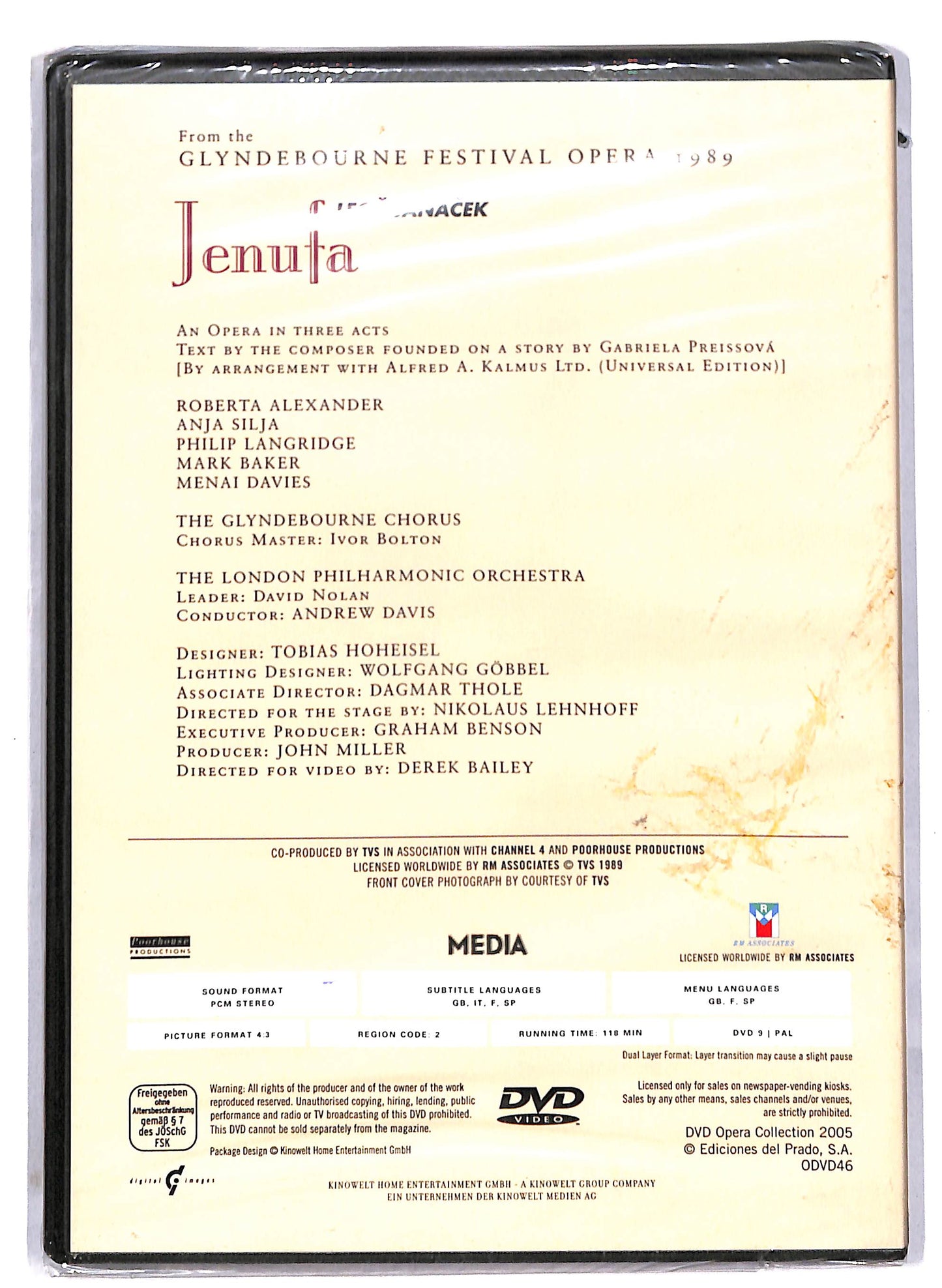 EBOND Jenufa - dvd opera collection 40 EDITORIALE DVD D805637