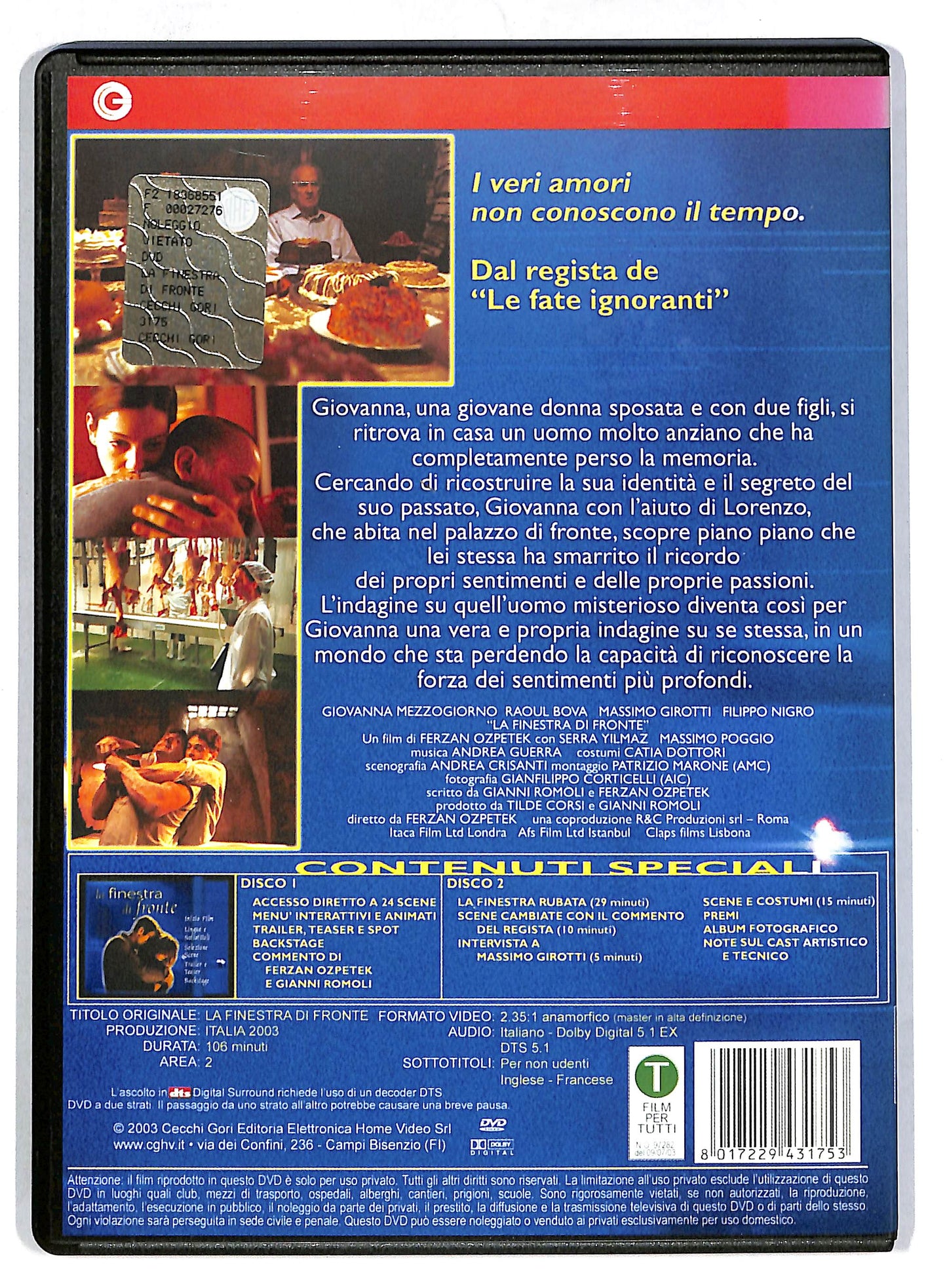 EBOND La Finestra Di Fronte (Collector's Edition) DVD D805729