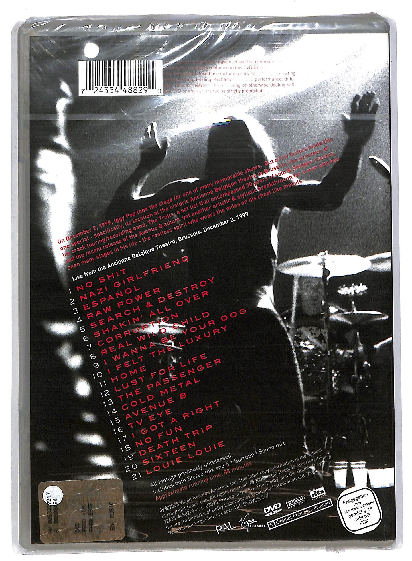 EBOND Iggy Pop – Iggy - Live At The Avenue B DVD D805852