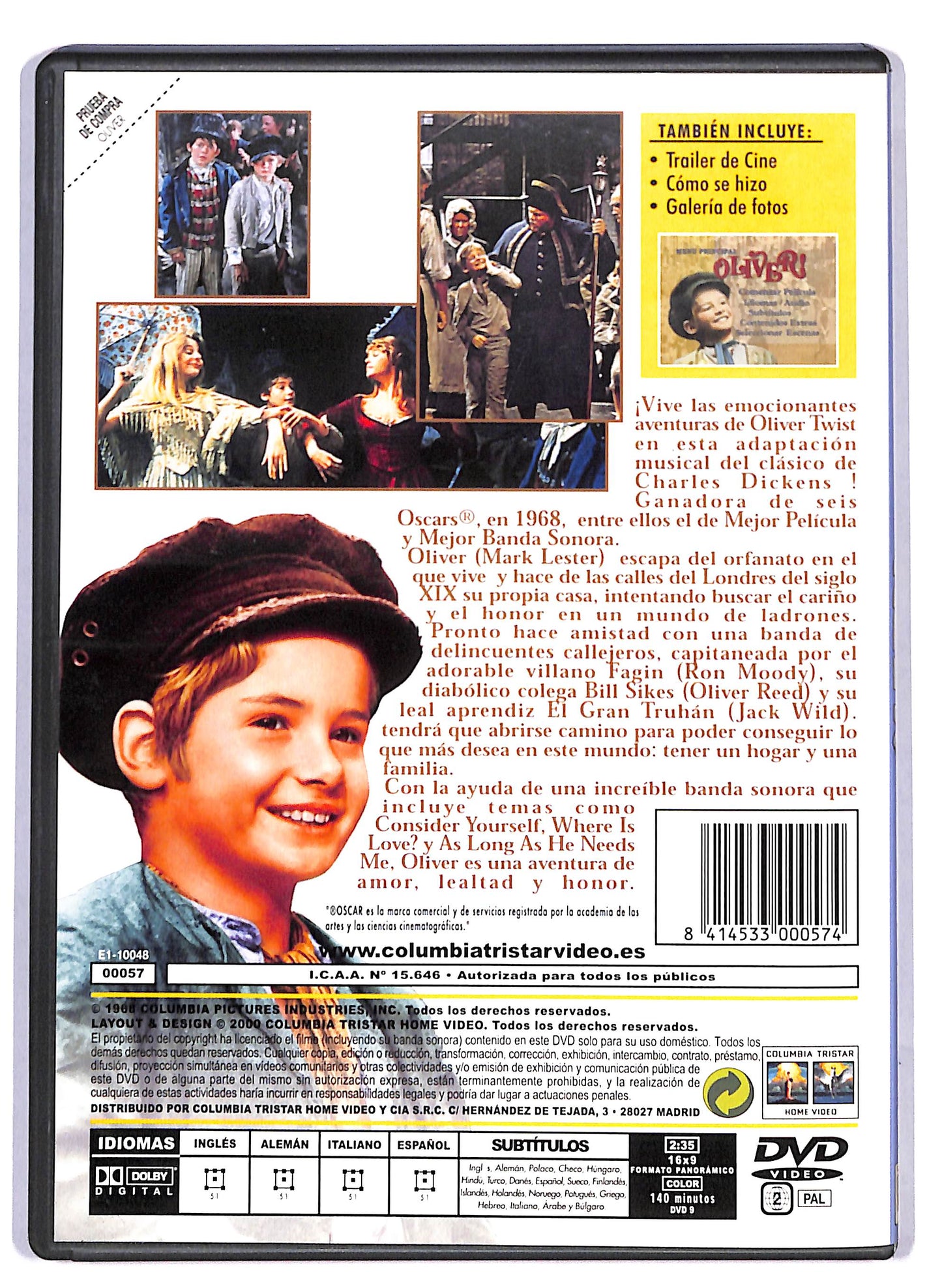 EBOND Oliver! DVD D806001