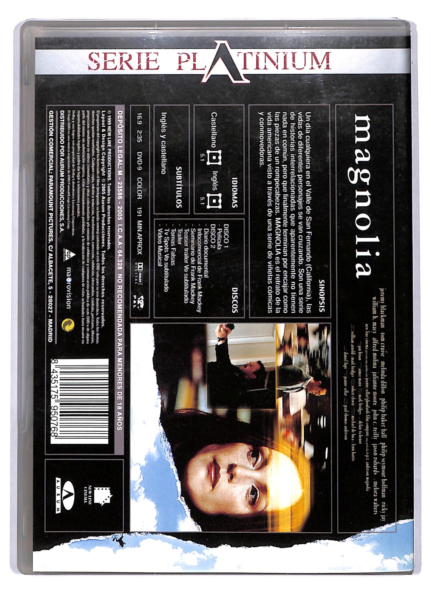 EBOND Magnolia (versione spagna - NO ITA) DVD D806044