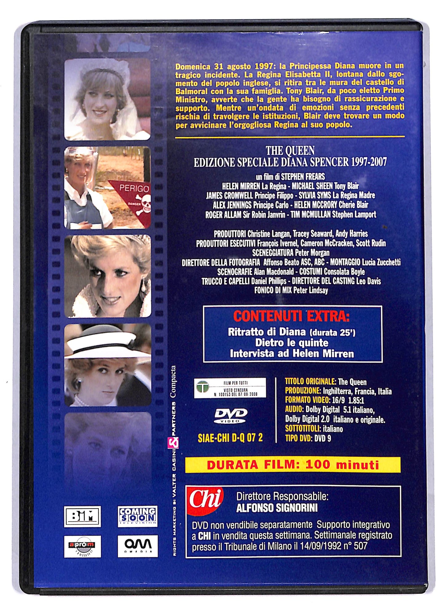 EBOND The Queen - La regina EDITORIALE Edizione Speciale DVD D806101