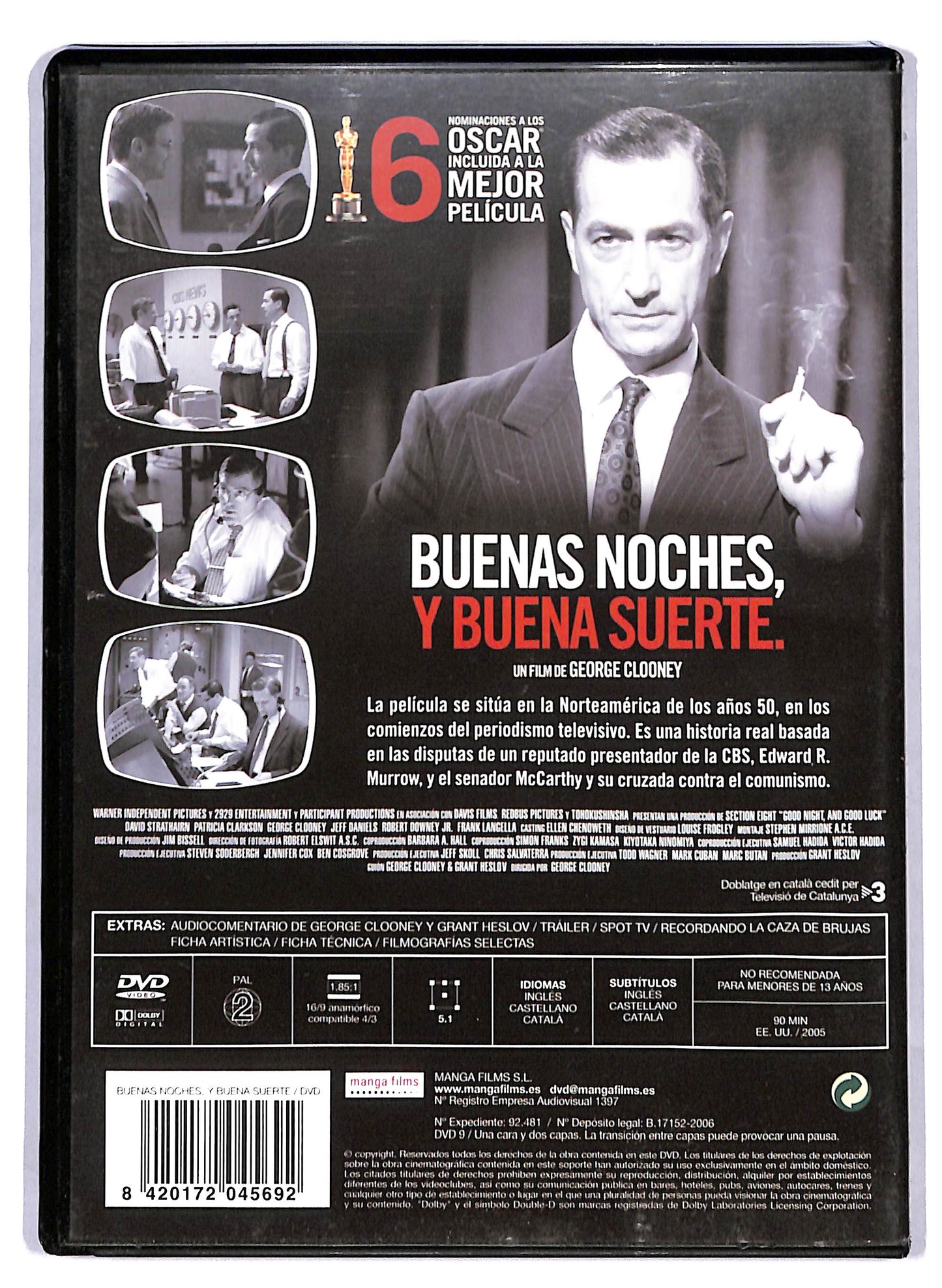 EBOND Buenas Noches Y Buena Suerte (NO ITA) DVD D806123
