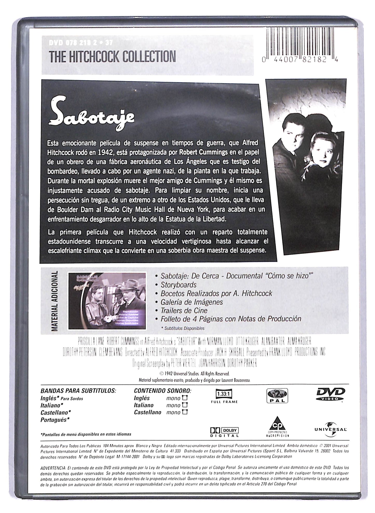 EBOND Sabotatori DVD D806129