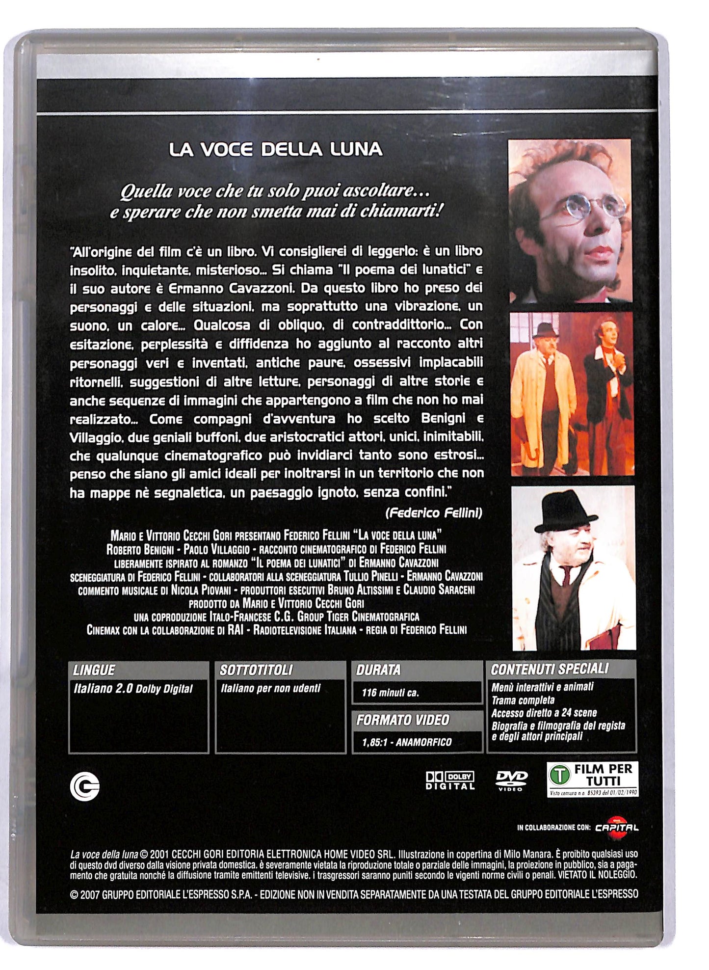 EBOND La voce della Luna EDITORIALE DVD D806137
