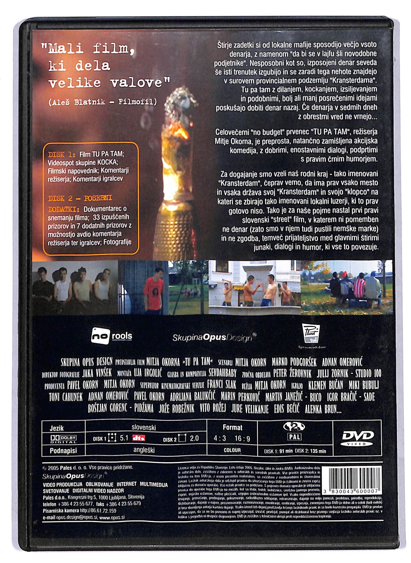 EBOND Tu pa tam (Edizione Slovenia - NO ITA) DVD D806142