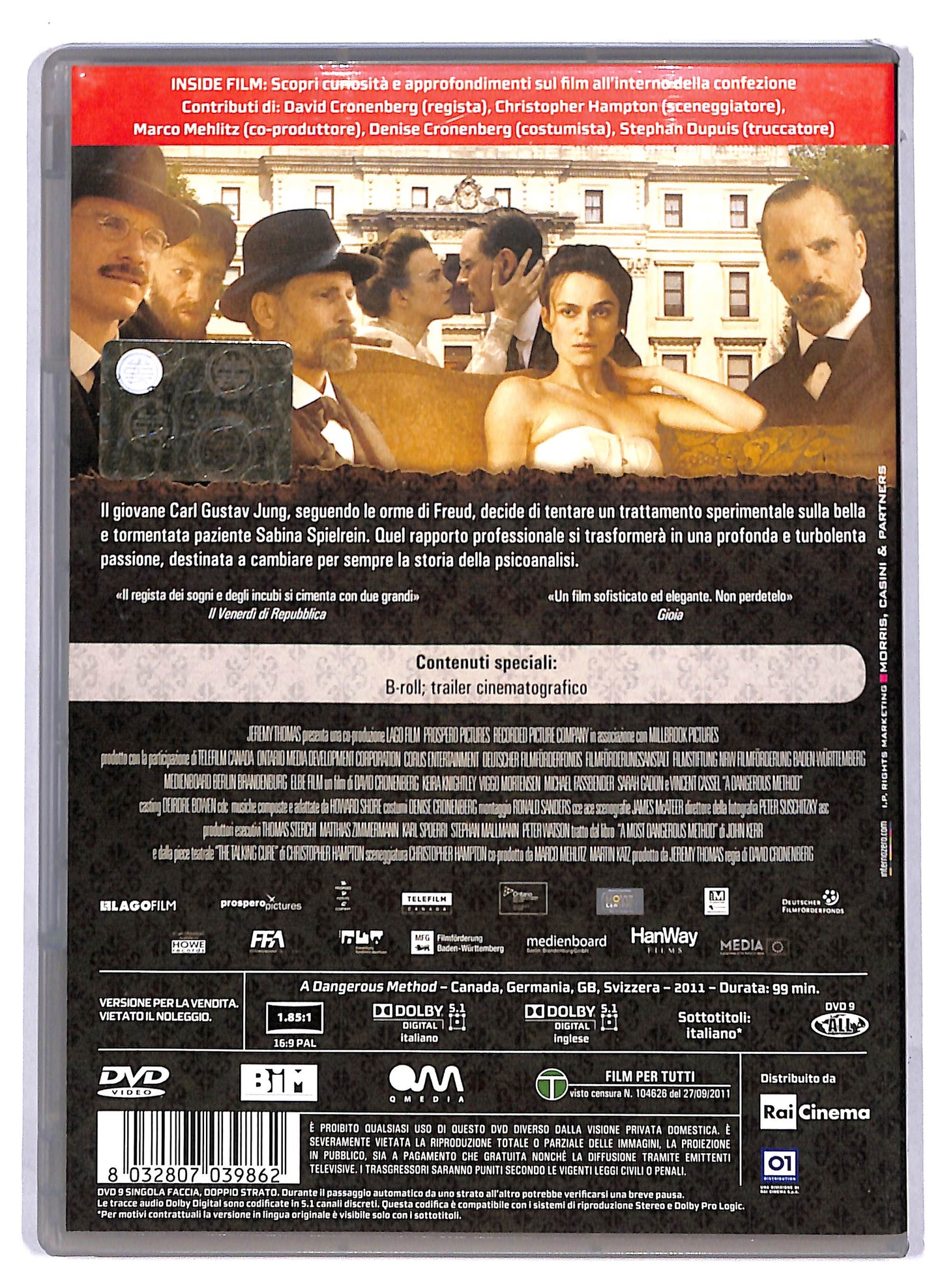 EBOND A Dangerous Method DVD D806148
