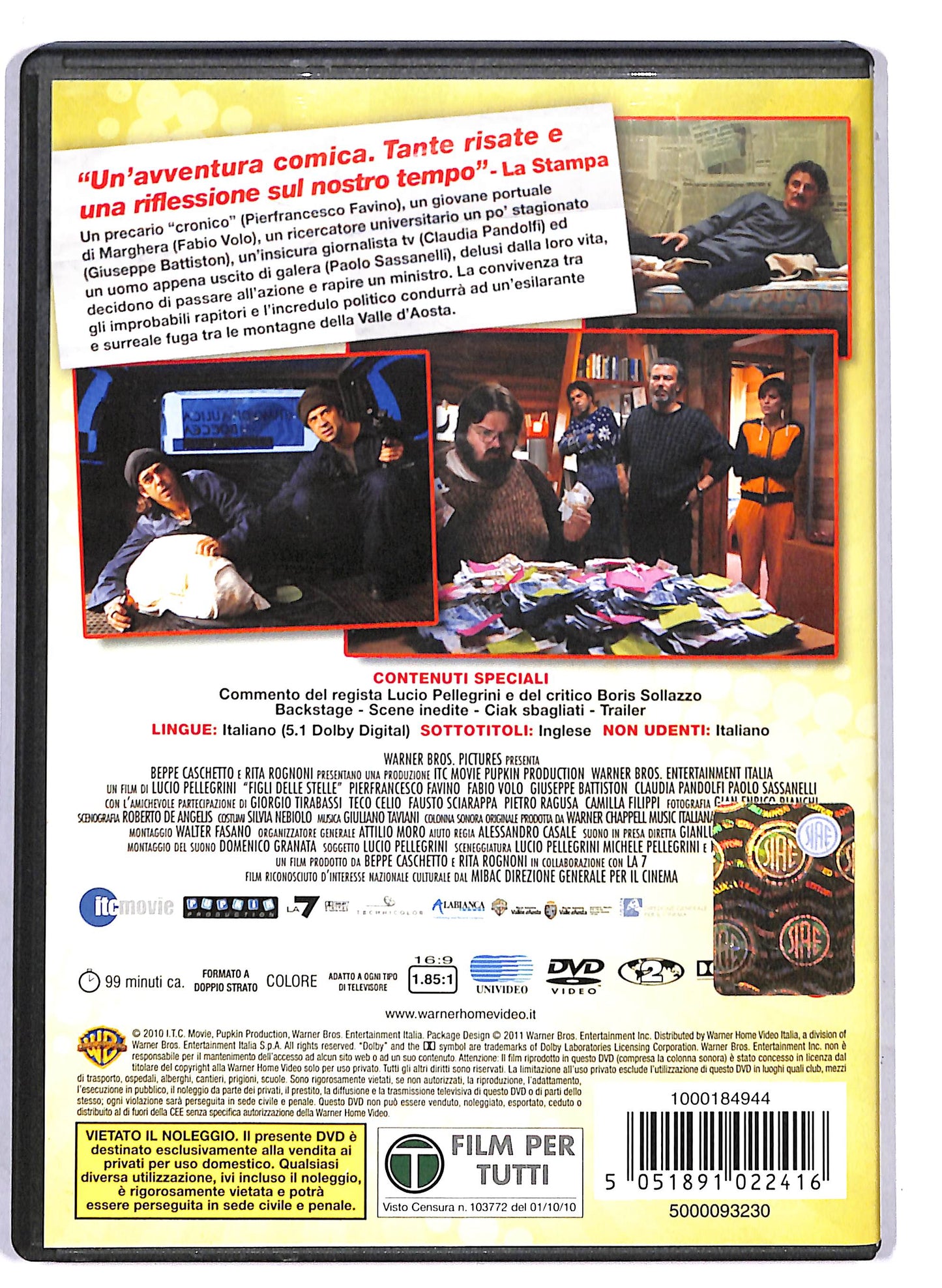 EBOND Figli delle stelle DVD D806206