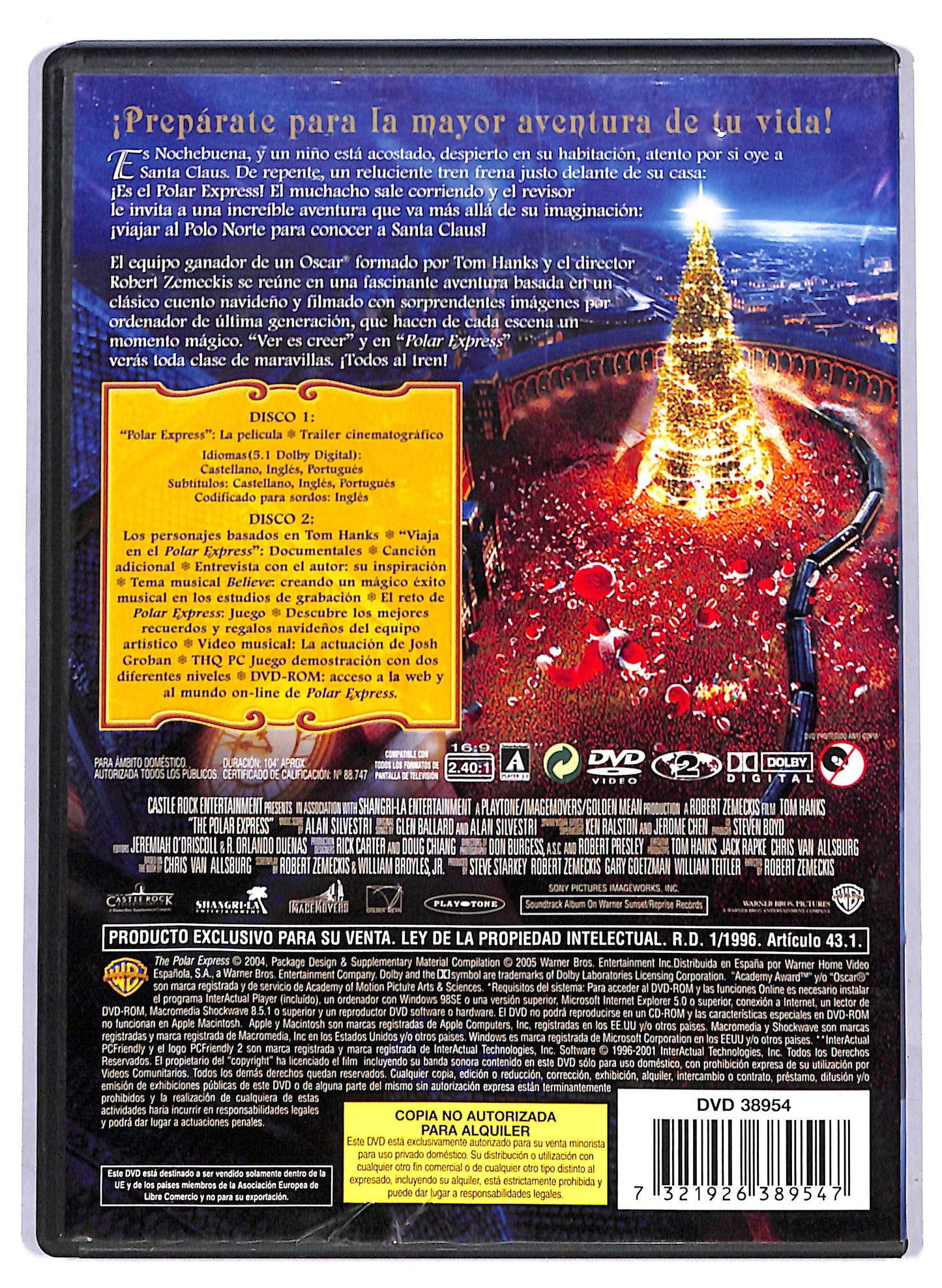 EBOND Polar Express - 2 dischi (NO ITA) DVD D806213