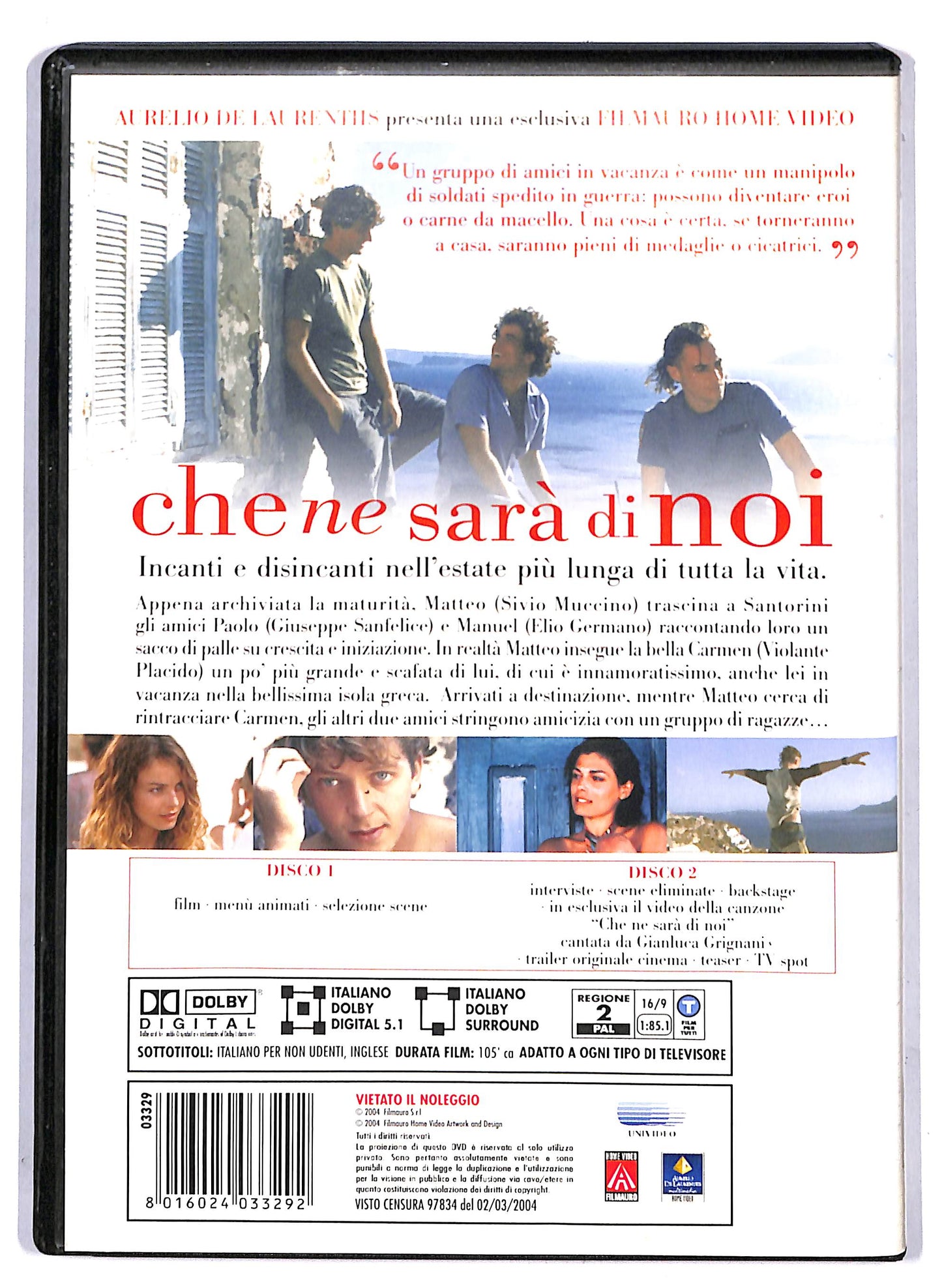 EBOND Che ne sara di noi EDIZIONE SPECIALE DVD D806230