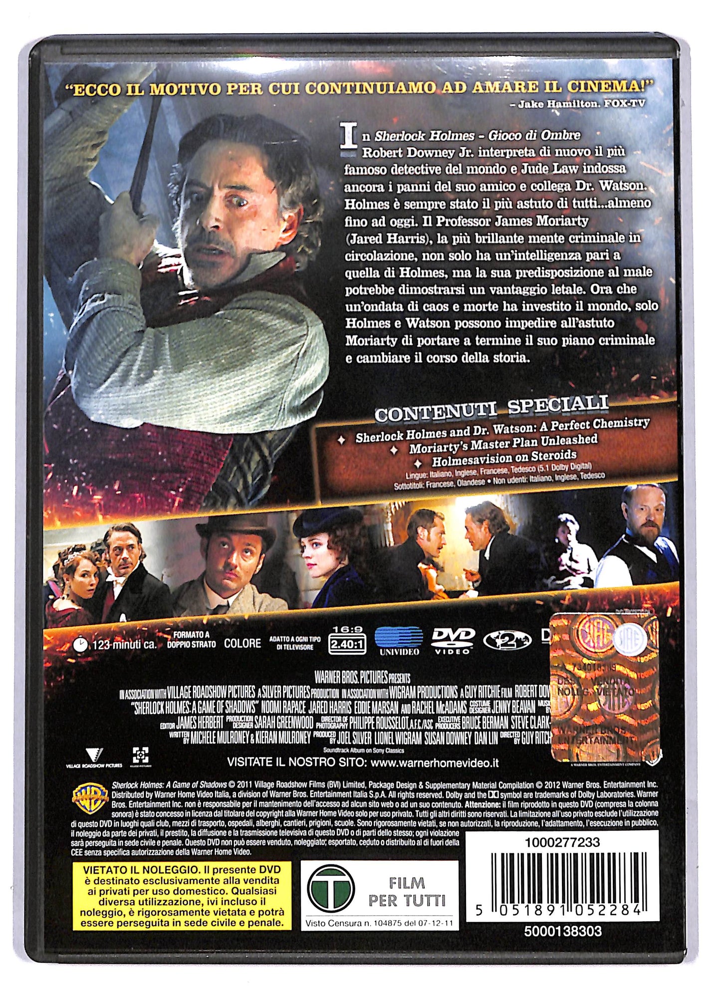 EBOND Sherock Holmes - Gioco di ombre DVD D806241