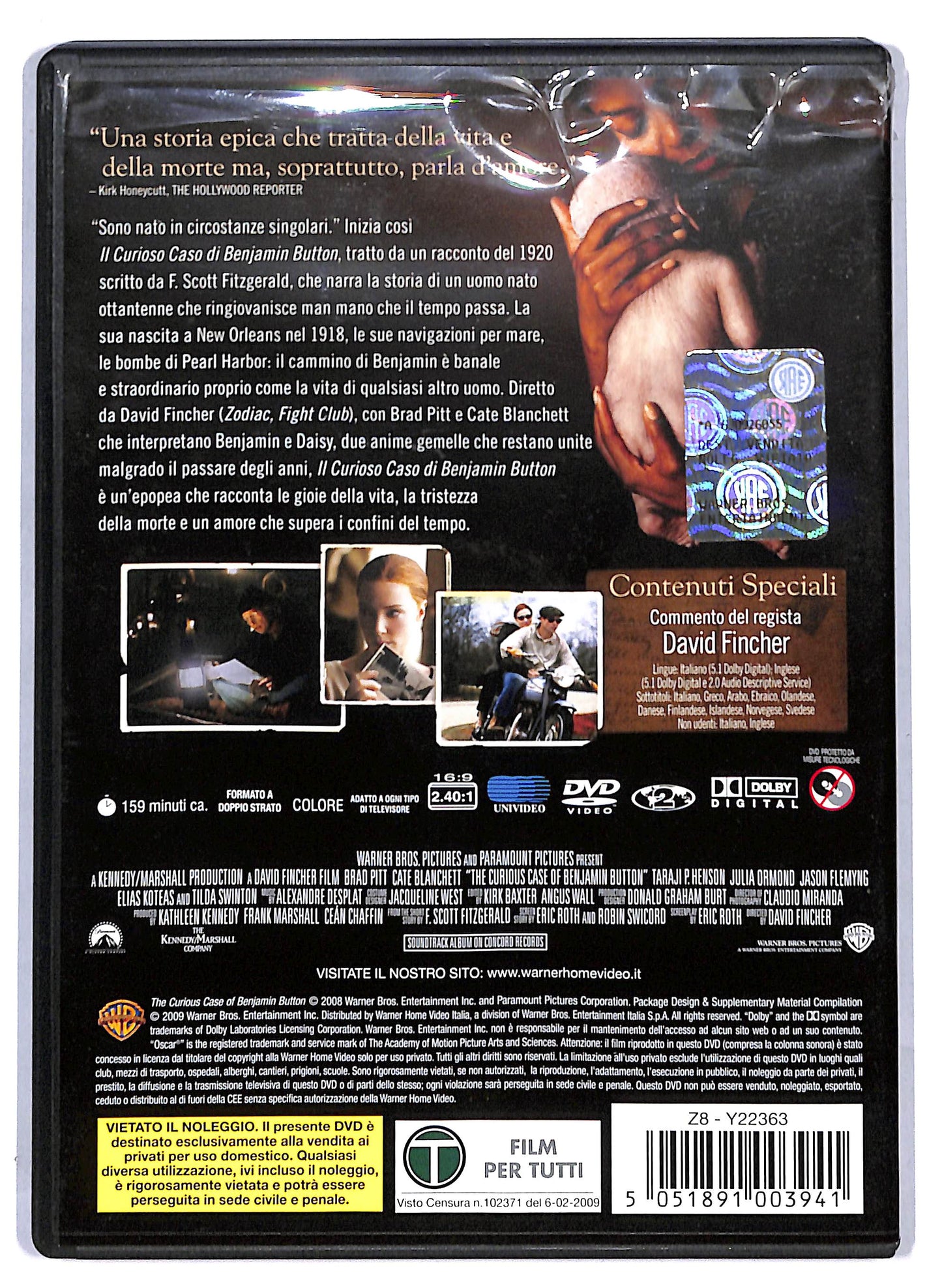 EBOND Il Curioso Caso Di Benjamin Button DVD D806313
