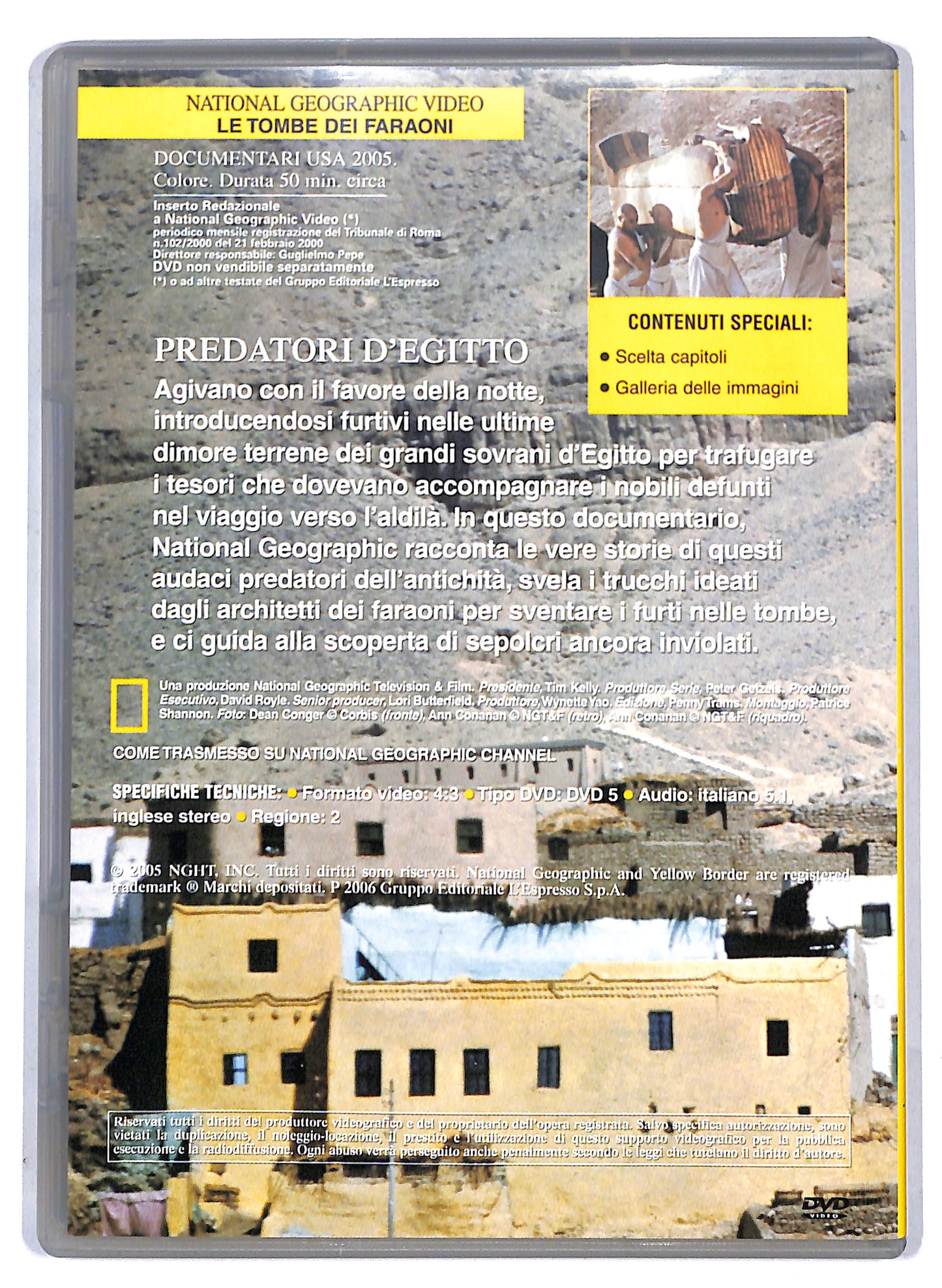 EBOND Le Tombe dei Faraoni - National geographic vol.45 EDITORIALE DVD D806440