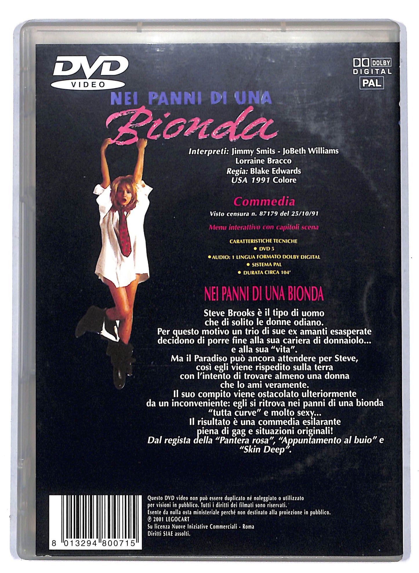 EBOND Nei Panni di una Bionda DVD D806450
