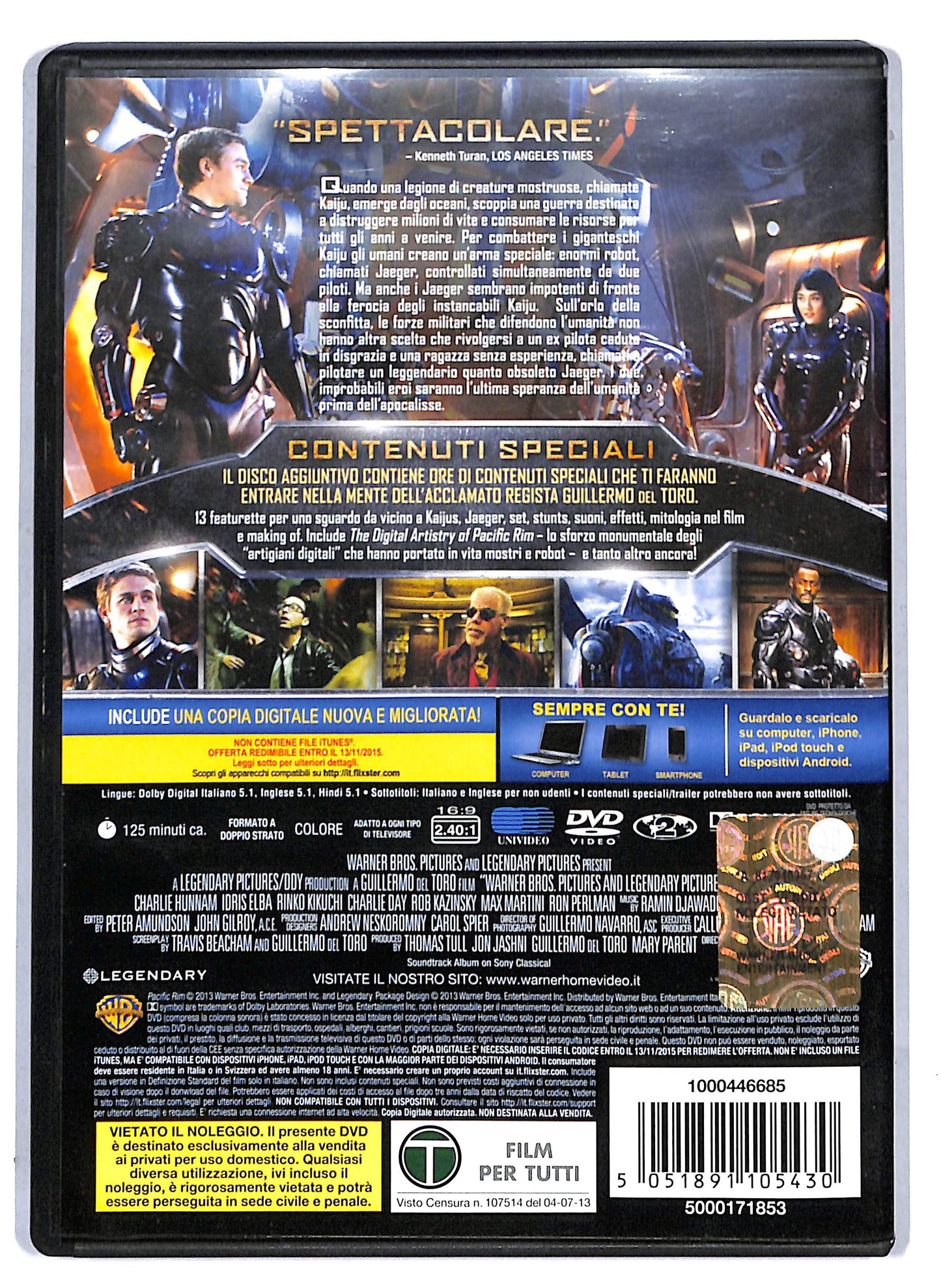 EBOND Pacific Rim (2 Dischi) EDIZIONE SPECIALE DVD D806547