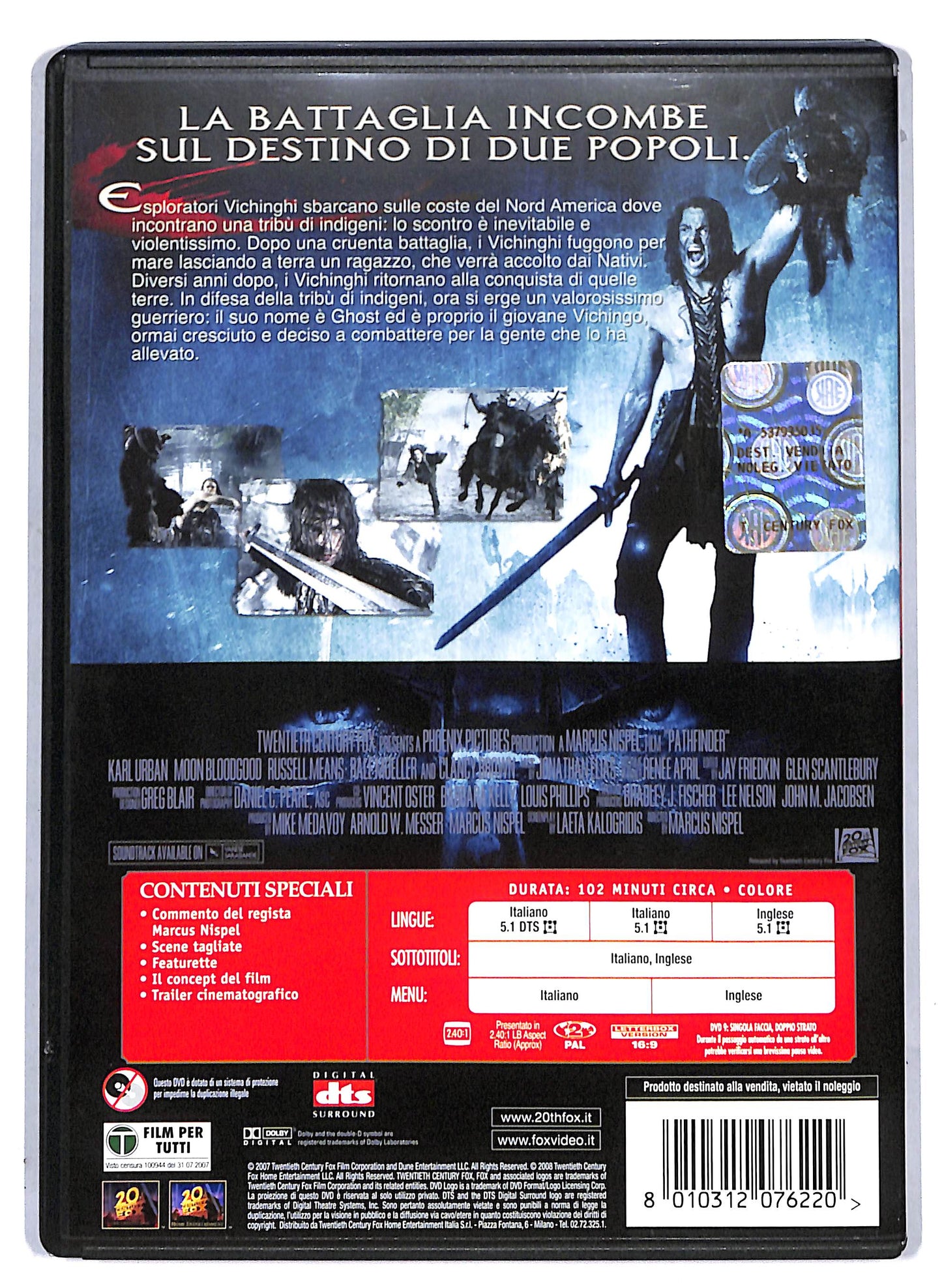 EBOND Pathfinder DVD D806741