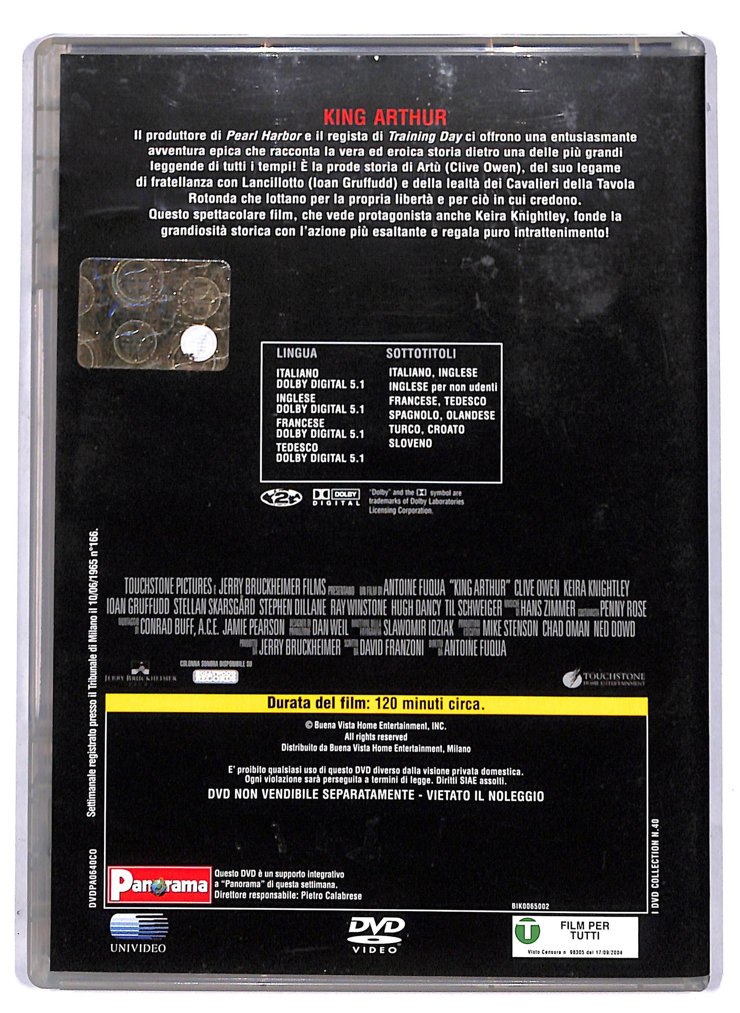 EBOND Miti e Leggende King Arthur EDITORIALE DVD D806772