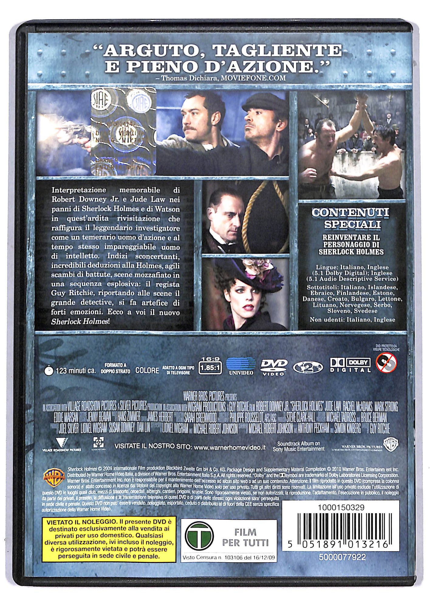 EBOND Sherlock Holmes DVD D806775