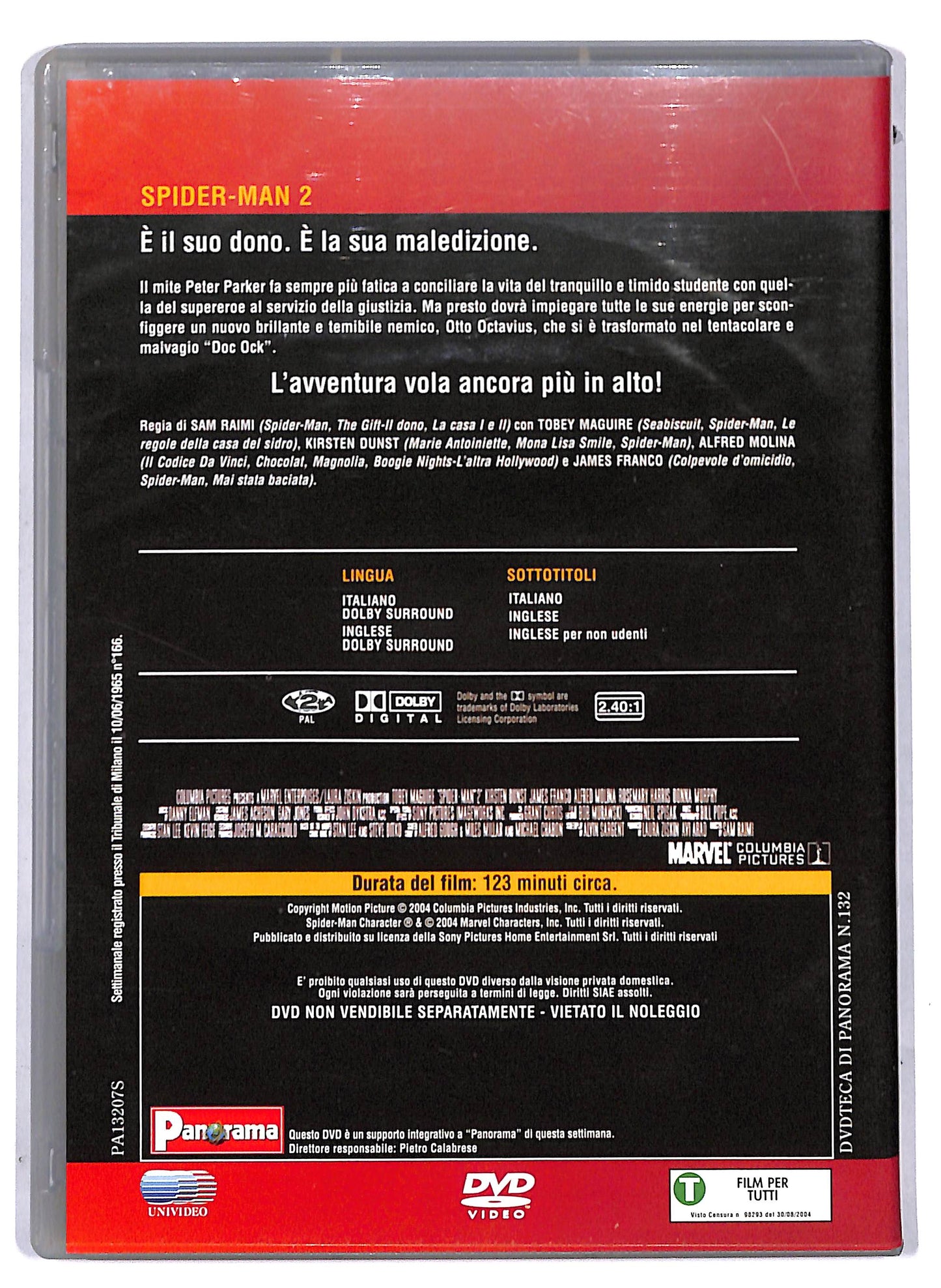 EBOND Spider-Man 2 EDITORIALE DVD D806805