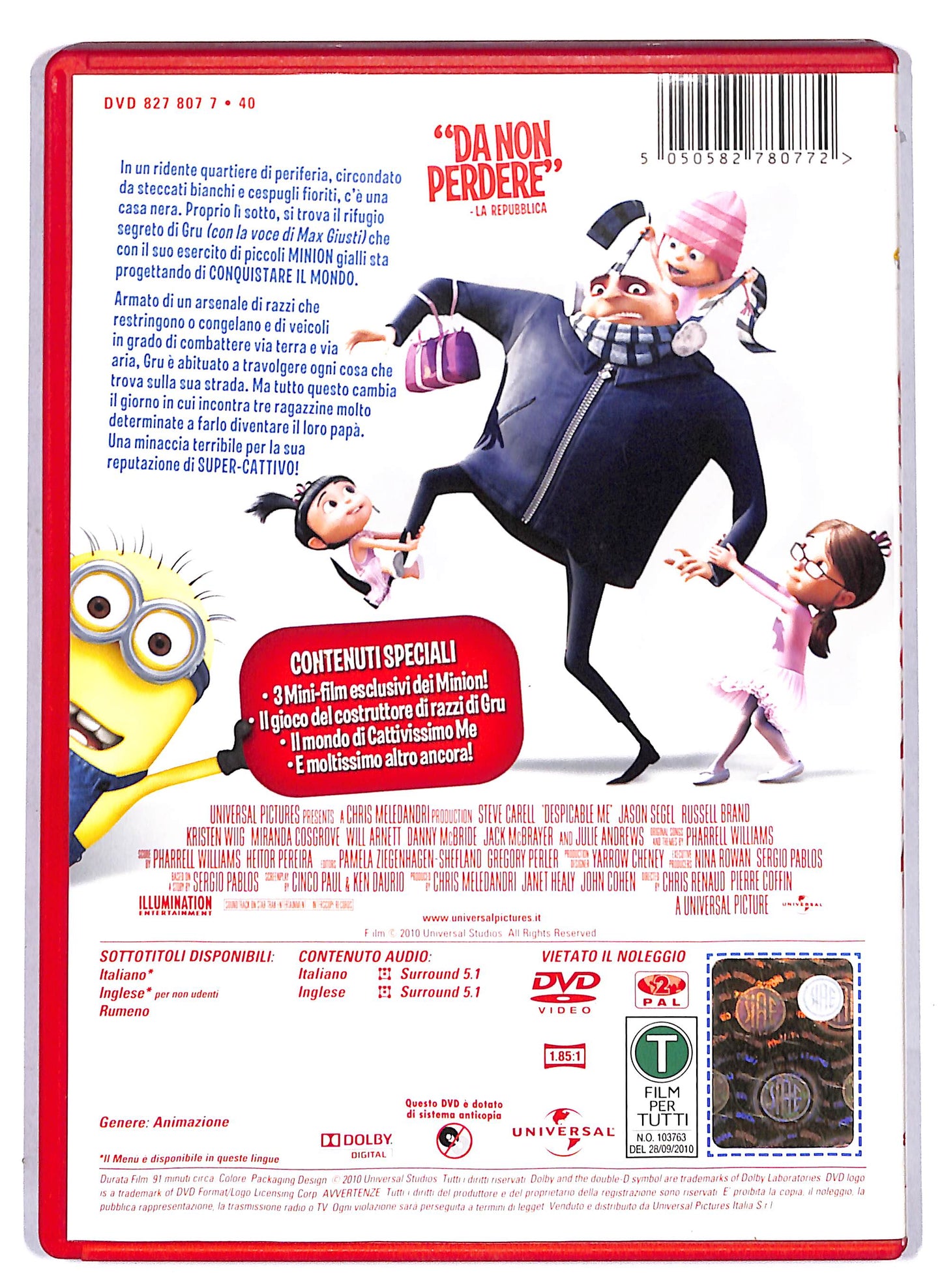 EBOND Cattivissimo Me DVD D806841