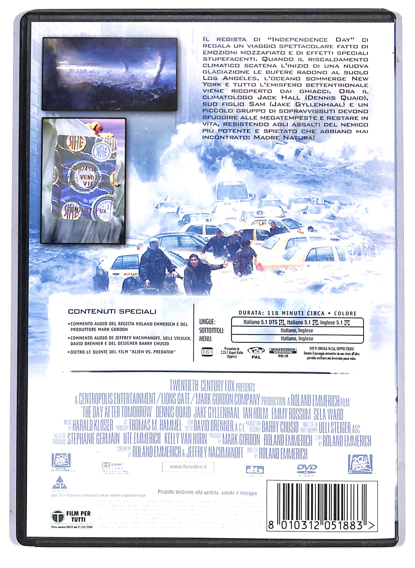 EBOND The Day After Tomorrow DVD D806849