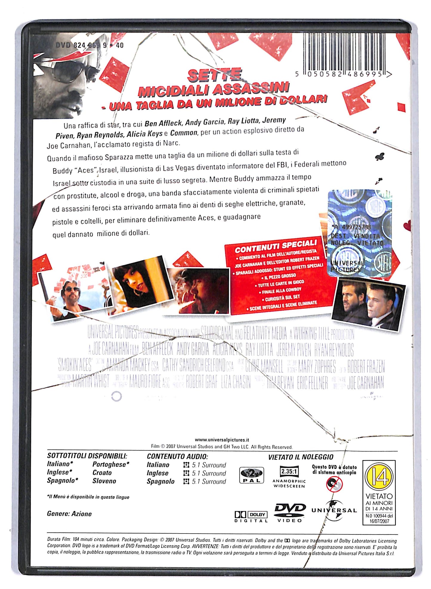 EBOND Smokin'aces DVD D806861