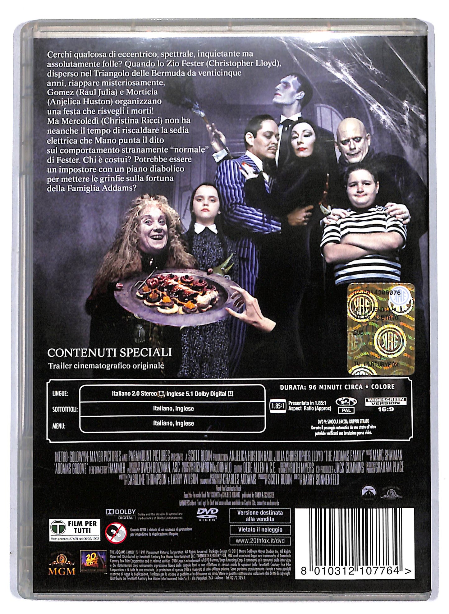 EBOND La famiglia Addams DVD D806863
