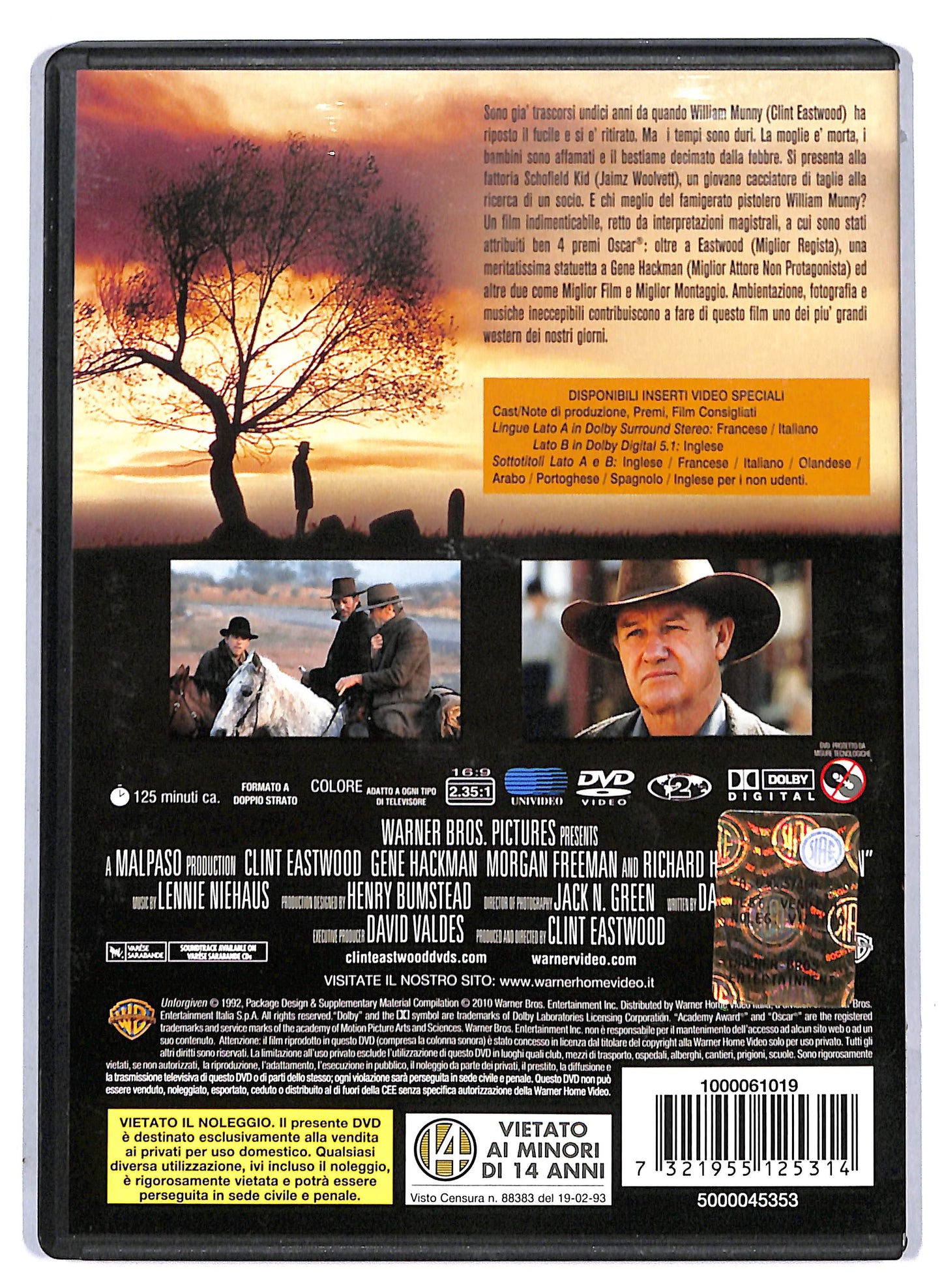 EBOND Gli spietati DVD D806908