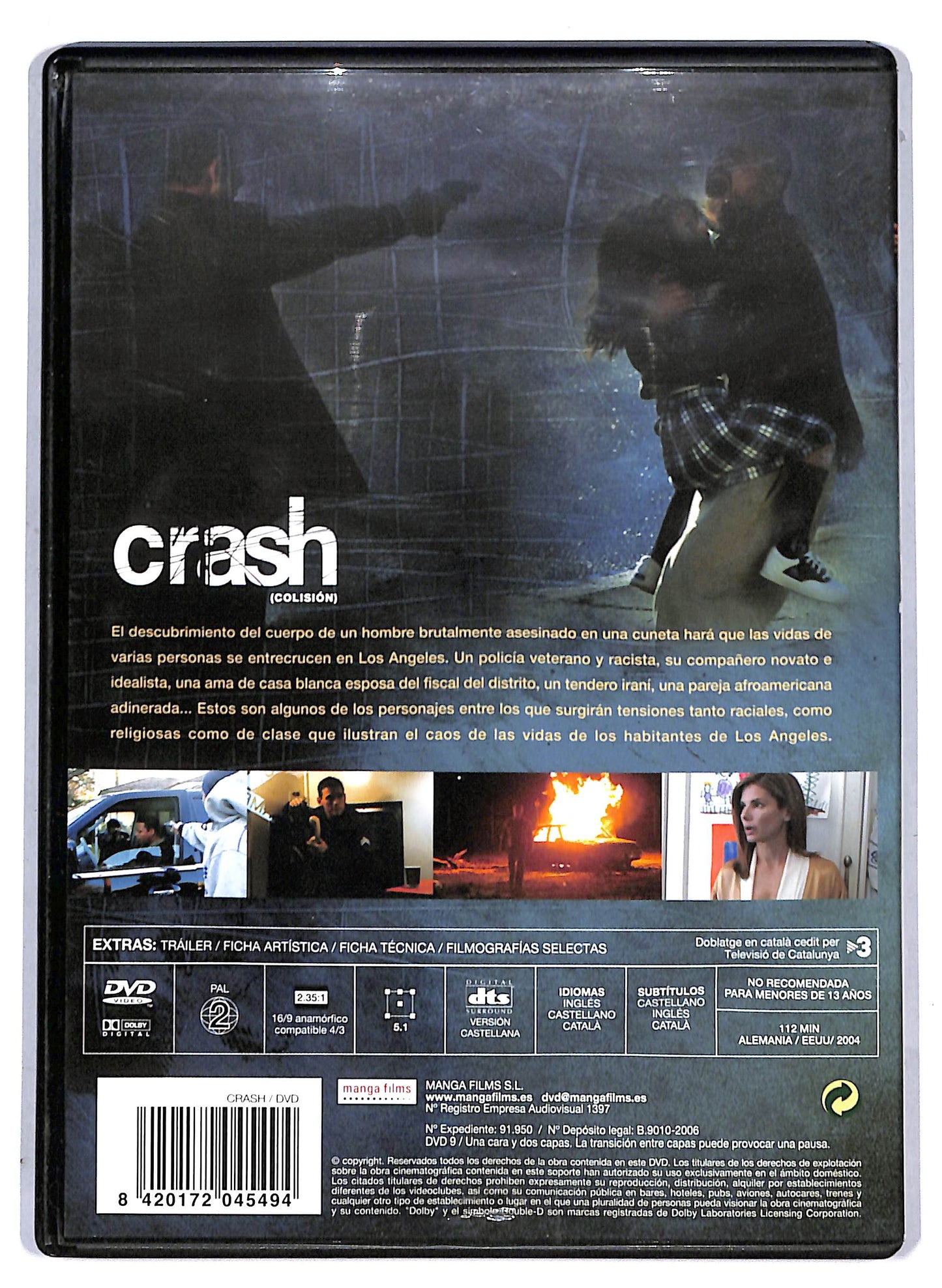 EBOND Crash - NO ITA DVD D806931