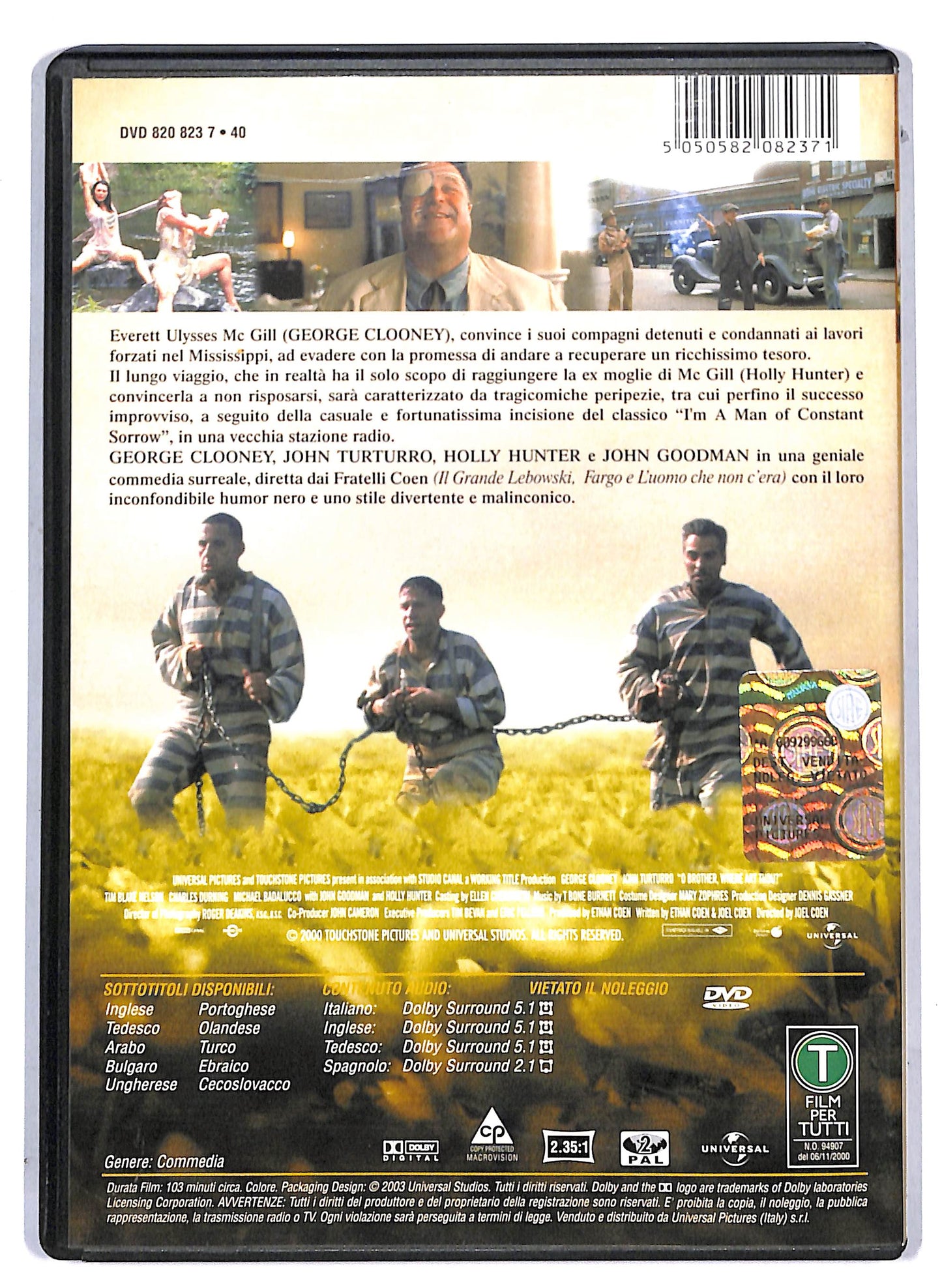 EBOND Fratello, Dove Sei? DVD D806938