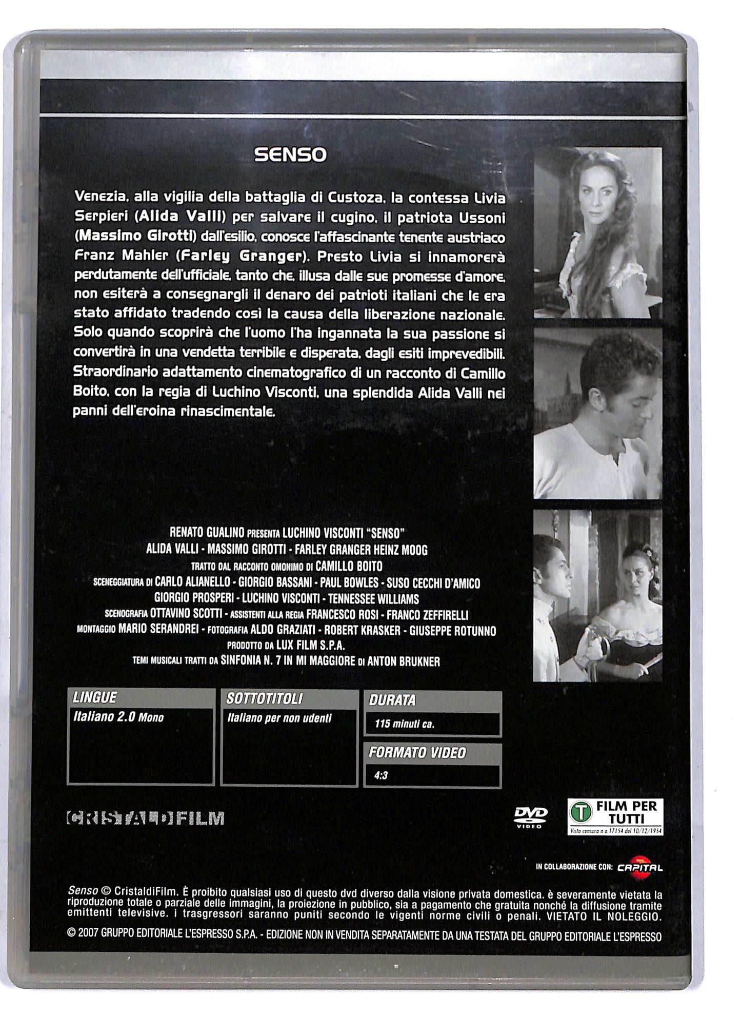EBOND Senso EDITORIALE DVD D807009