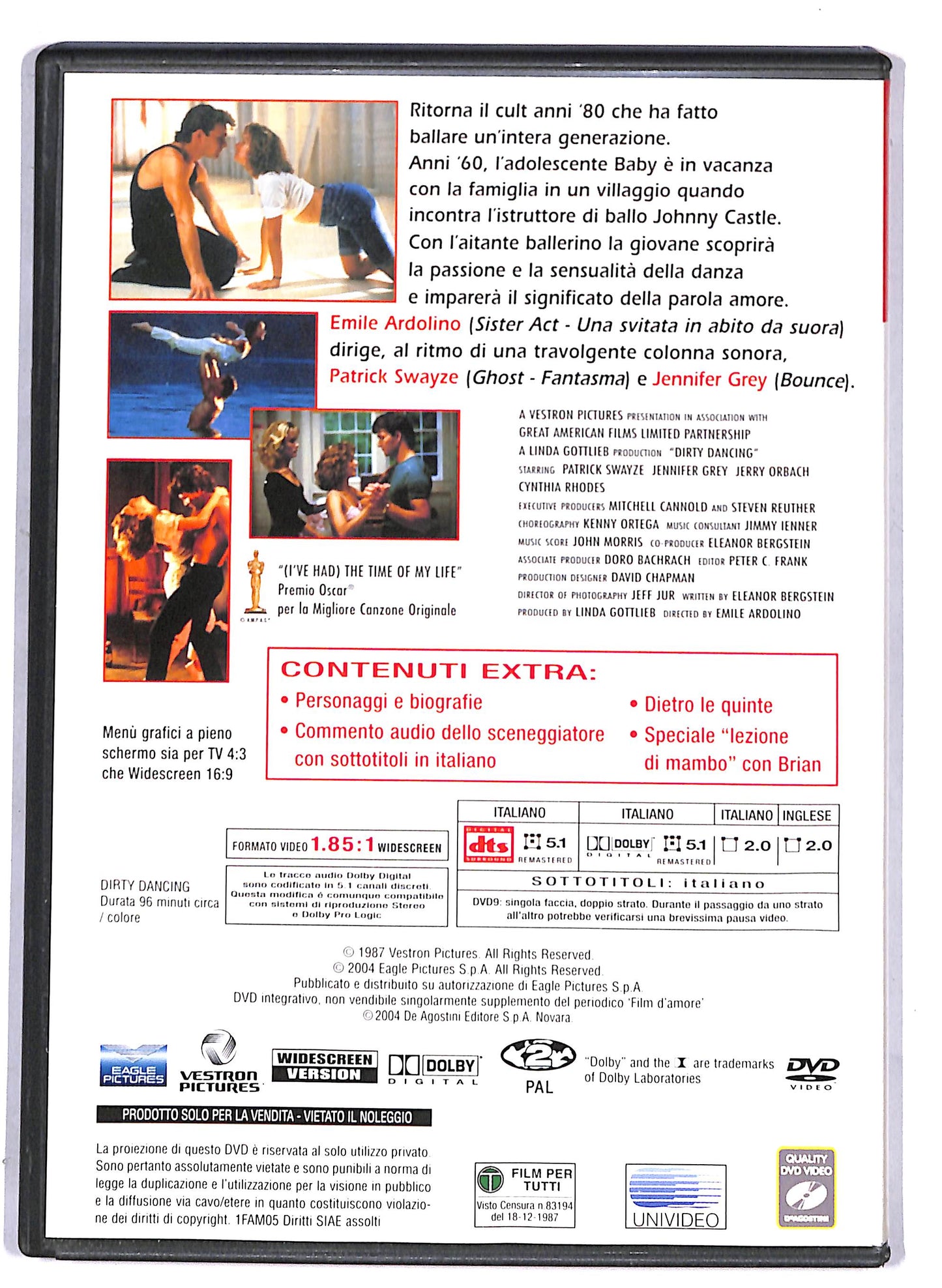 EBOND Dirty Dancing - Balli proibiti EDITORIALE DVD D807025