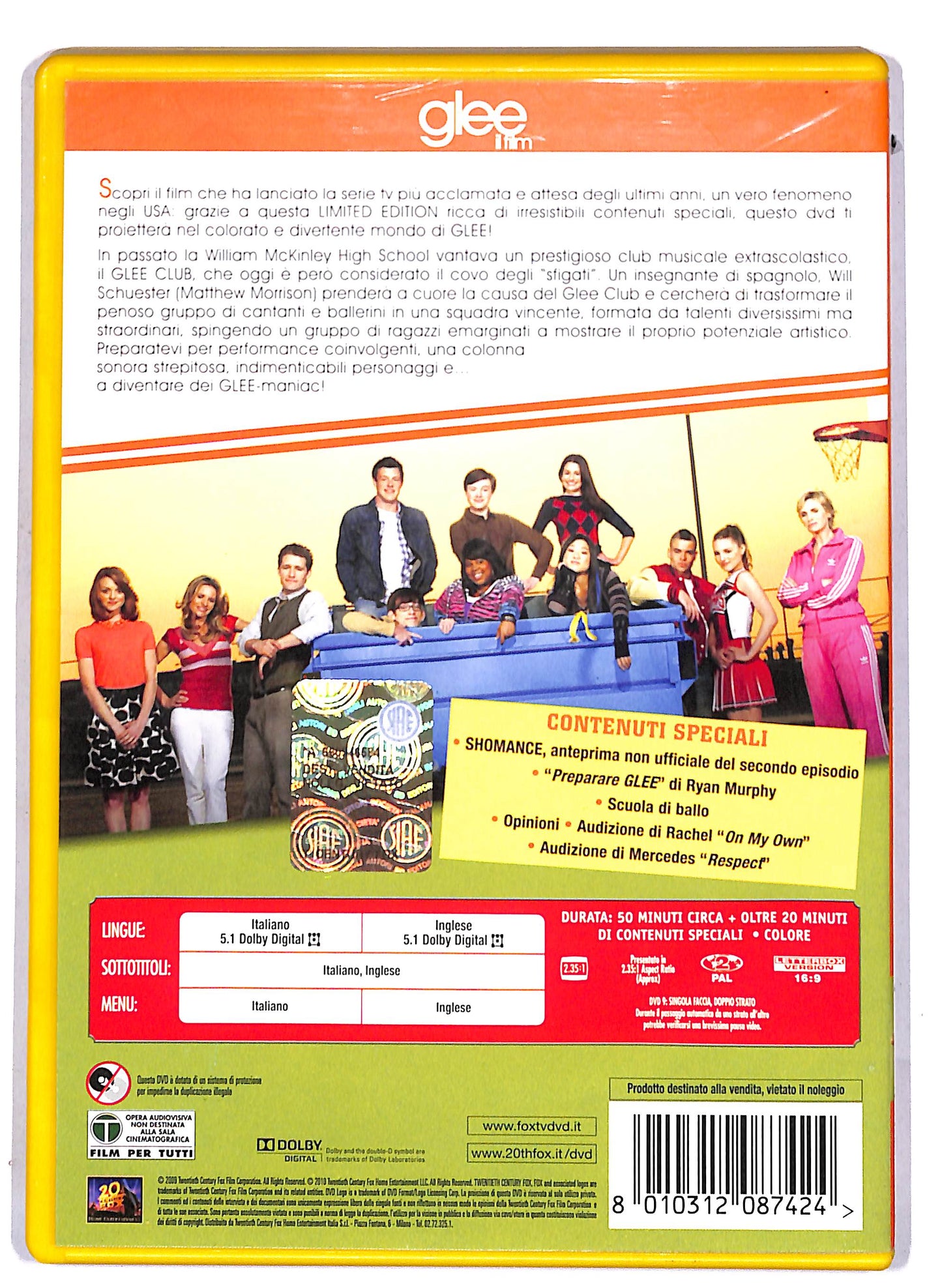 EBOND Glee - Il film DVD D807029