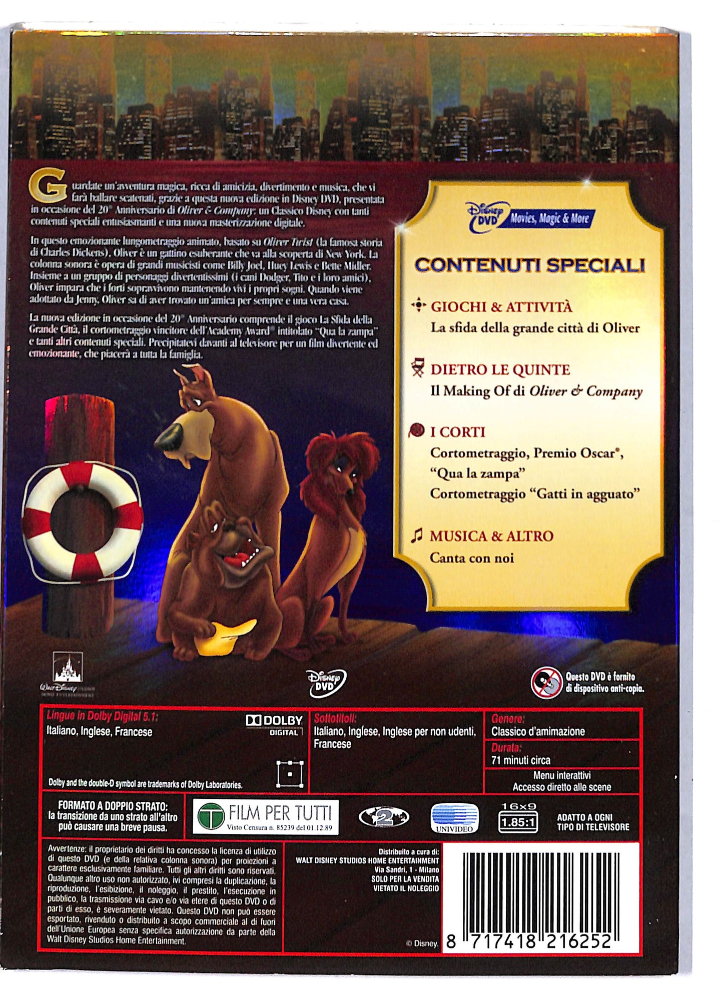 EBOND Oliver E Company DVD D807054