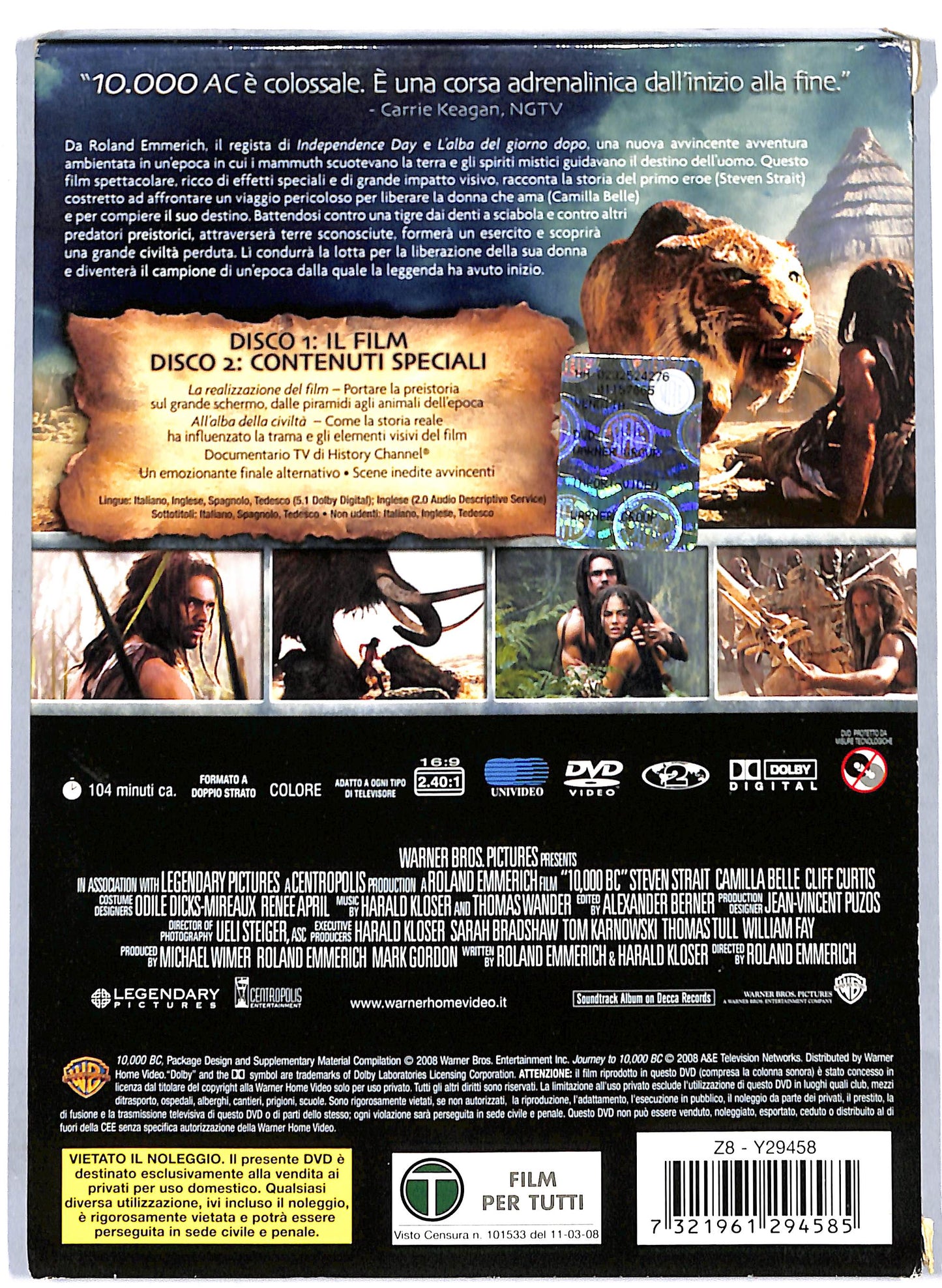 EBOND 10.000 A.c. Edizione Speciale DVD D807202