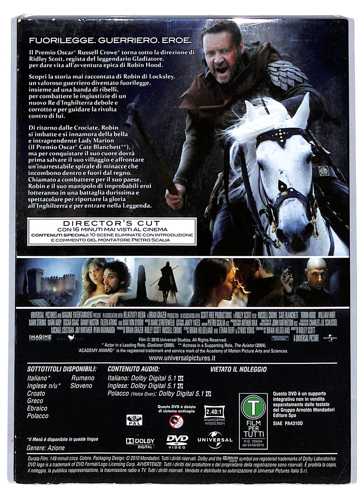 EBOND Robin Hood EDITORIALE DVD D807206