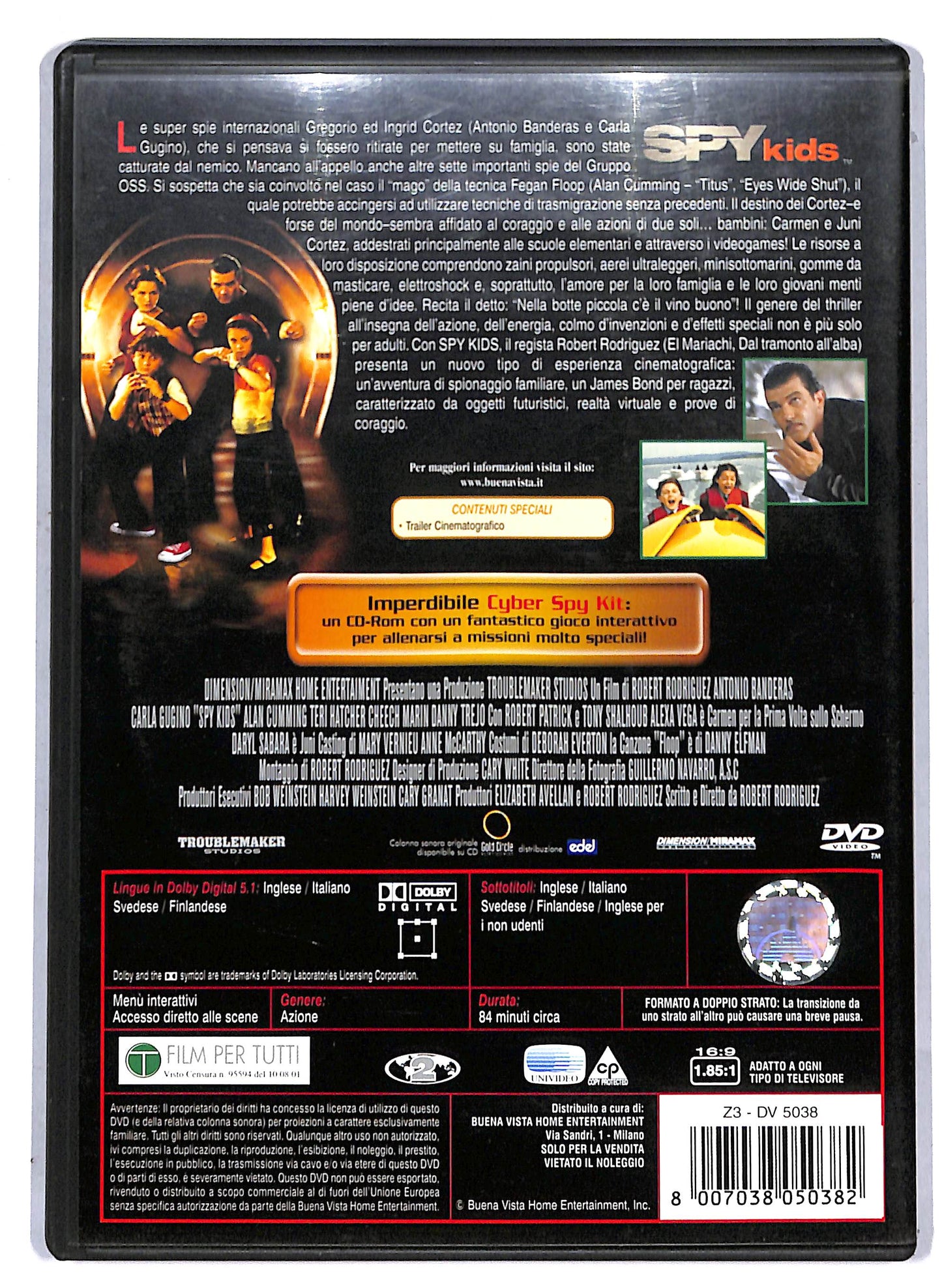 EBOND Spy kids 1 - Spie vere ma in formato ridotto DVD D807236