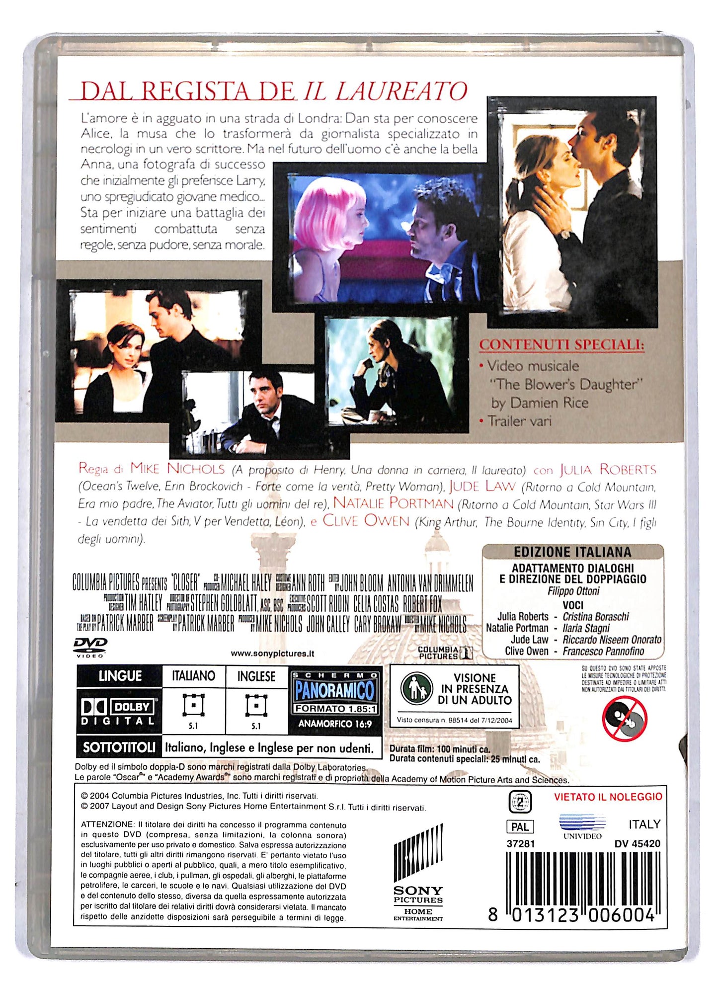 EBOND Closer DVD D807324