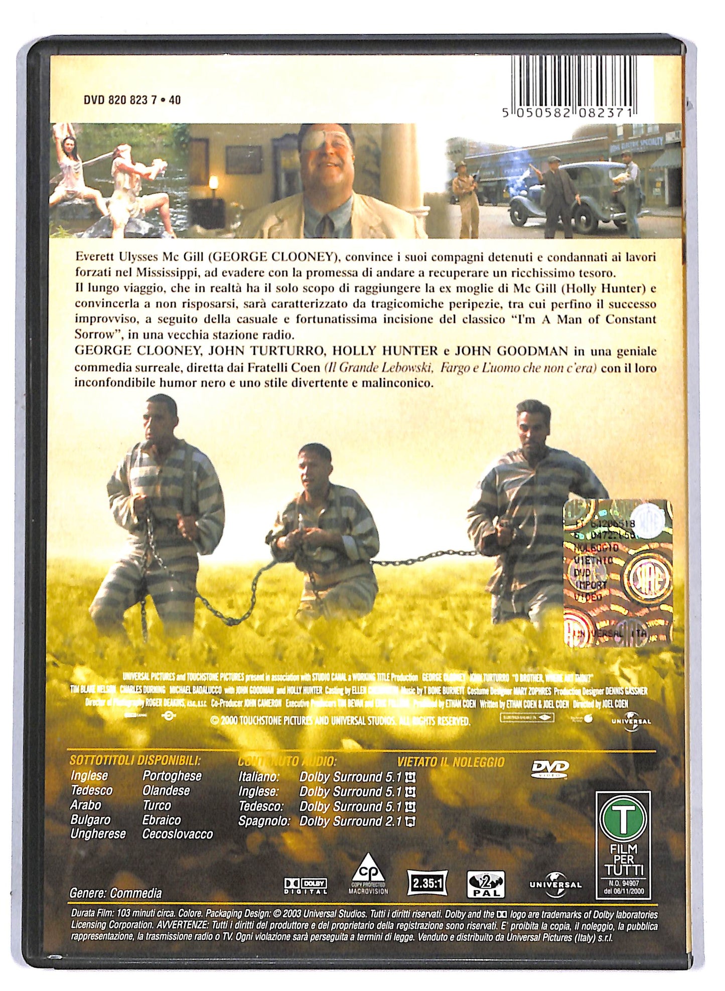 EBOND Fratello, Dove Sei? DVD D807347