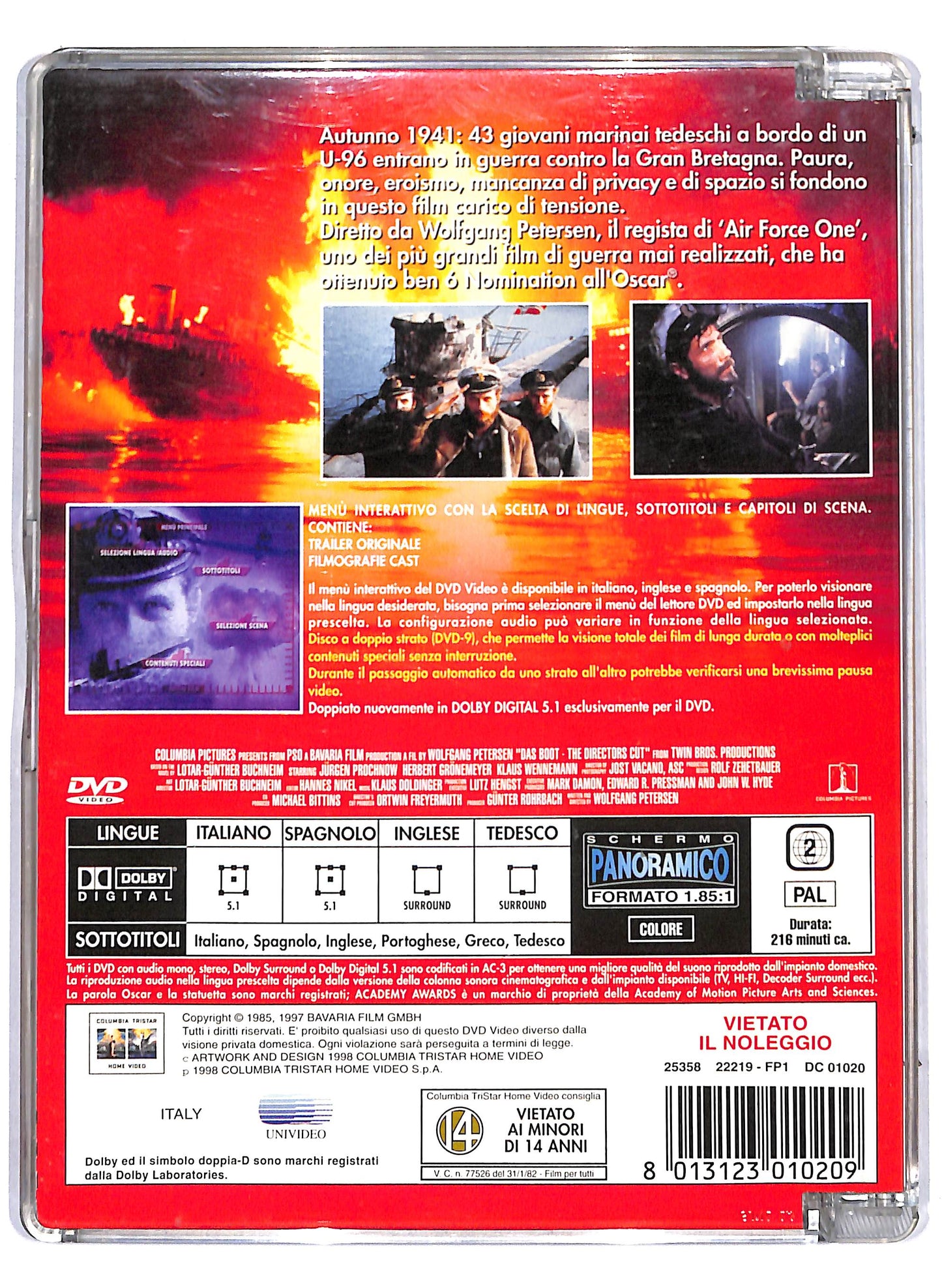 EBOND U-Boot 96 SJB DVD D807362