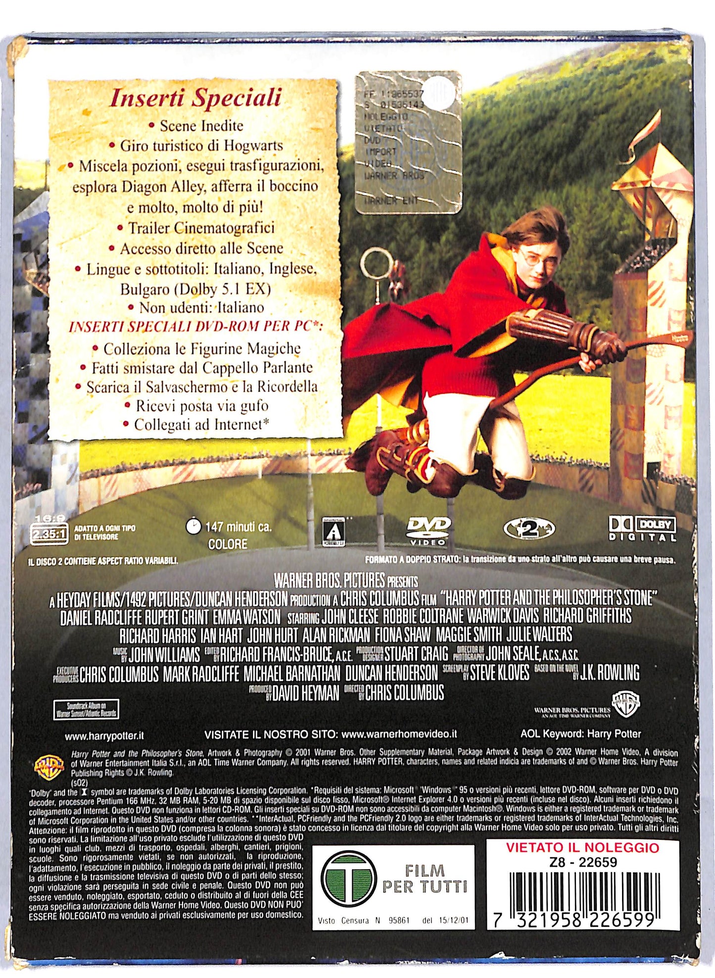 EBOND Harry Potter e la pietra filosofale (2dischi) DVD D807402