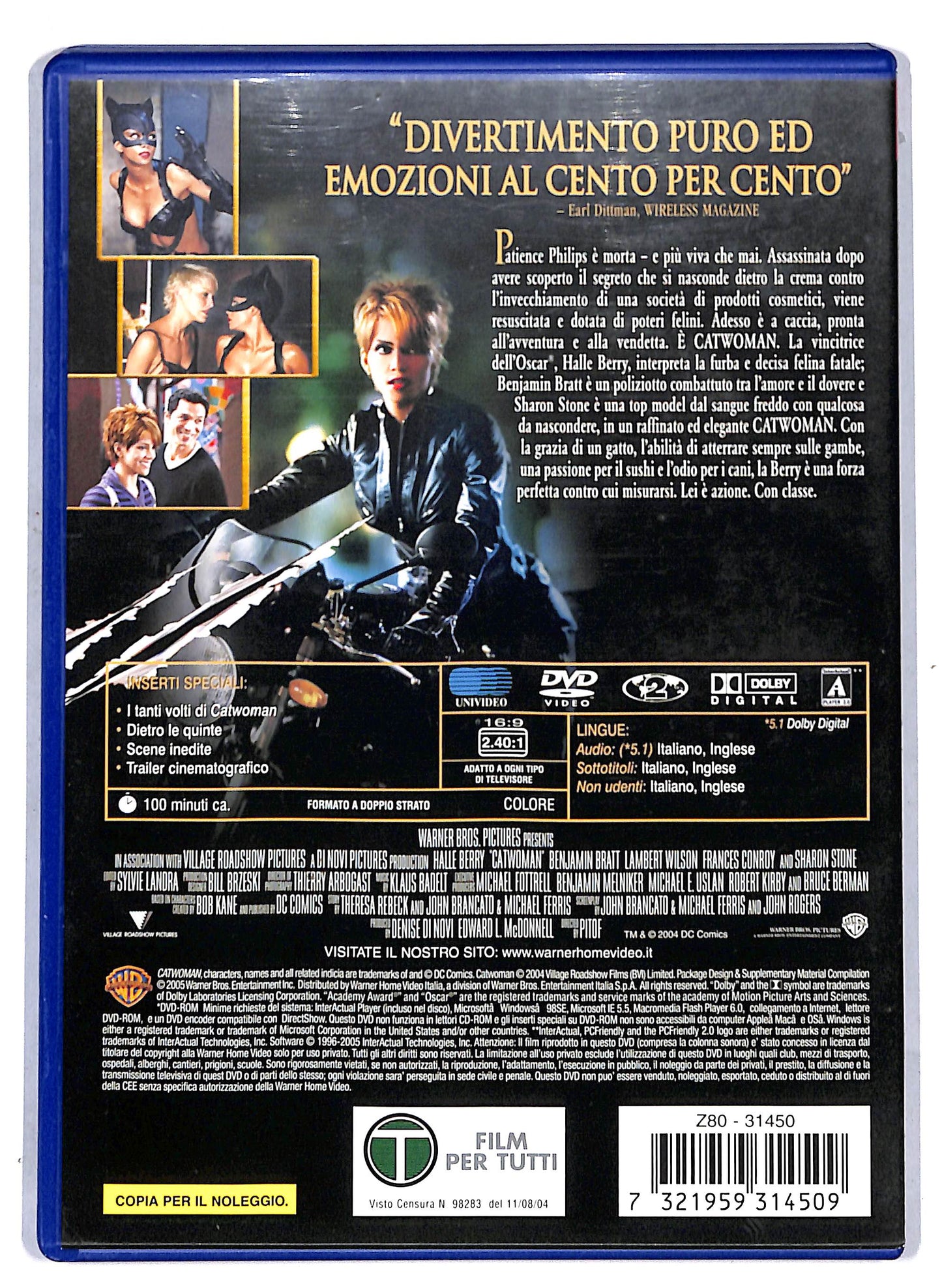 EBOND Catwoman NOLEGGIO DVD D807405