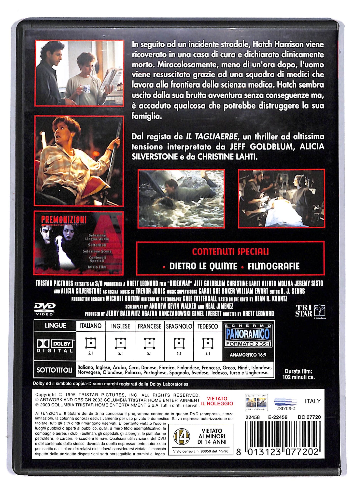 EBOND Premonizioni DVD D807514