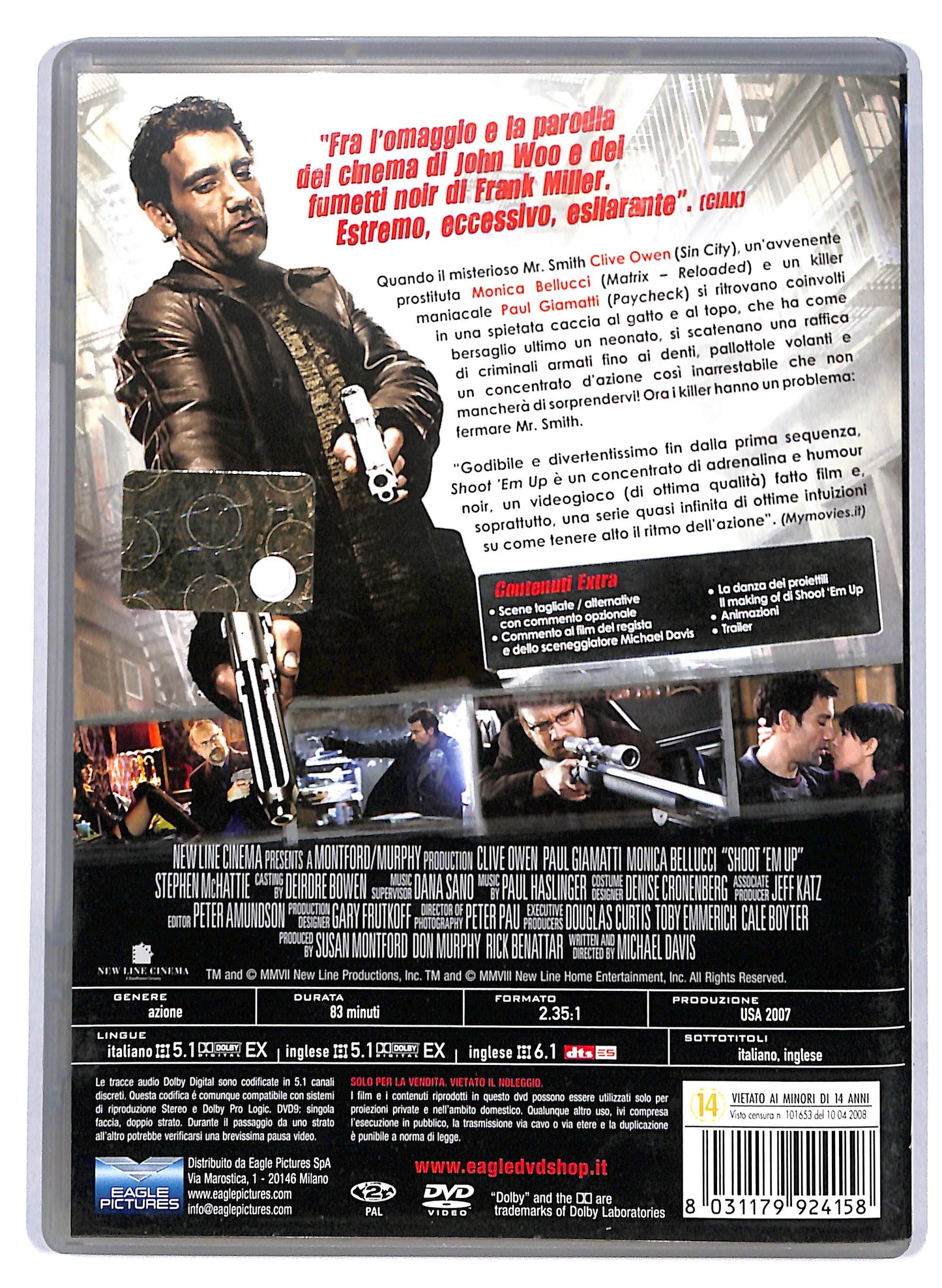 EBOND Shoot 'Em Up - Spara o muori! DVD D807556
