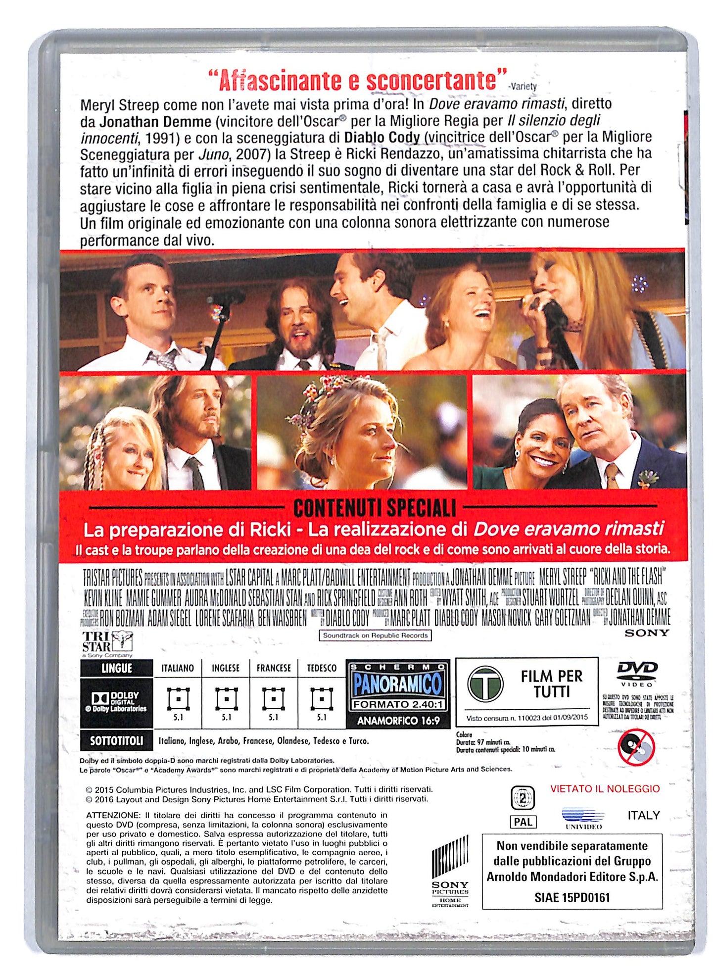 EBOND Dove Eravamo Rimasti EDITORIALE DVD D807639