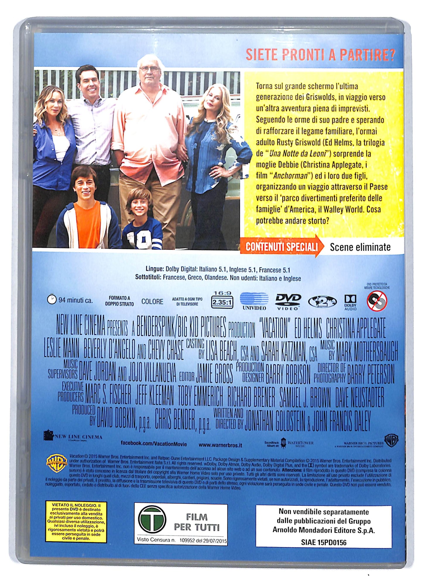 EBOND ComeTi Rovino le Vacanze EDITORIALE DVD D807742